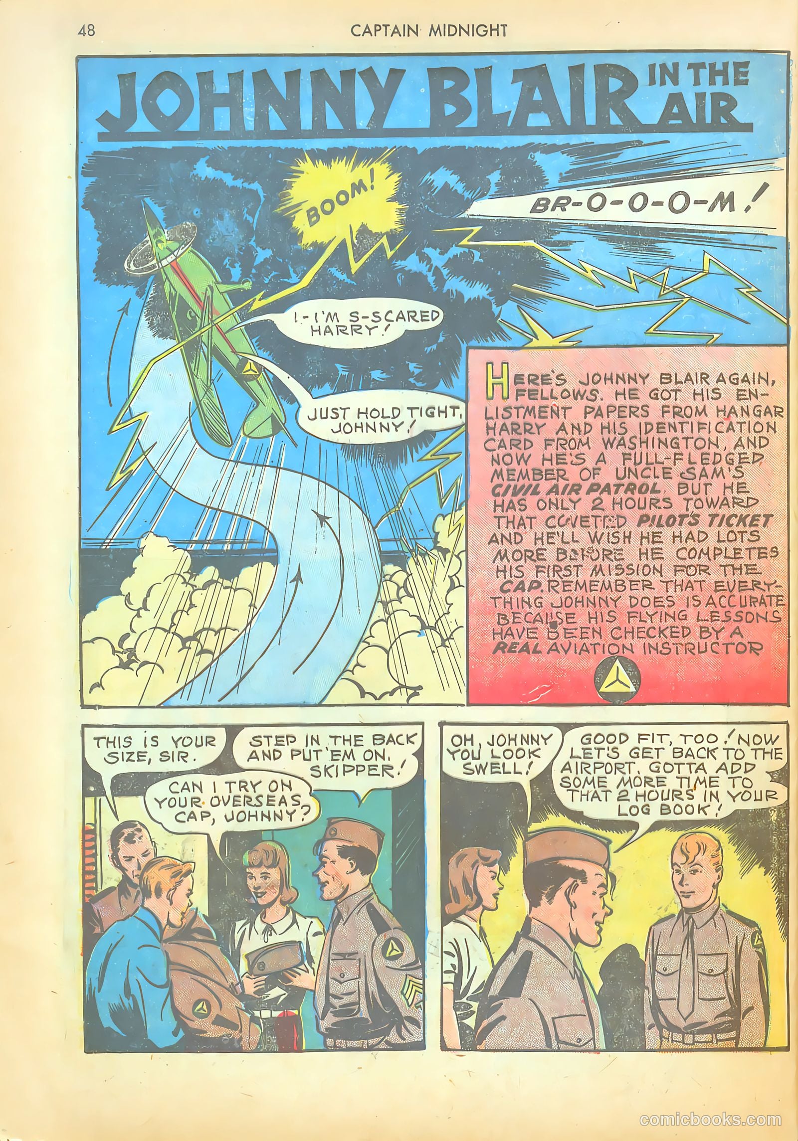 Captain Midnight #14 — page 47 of 67