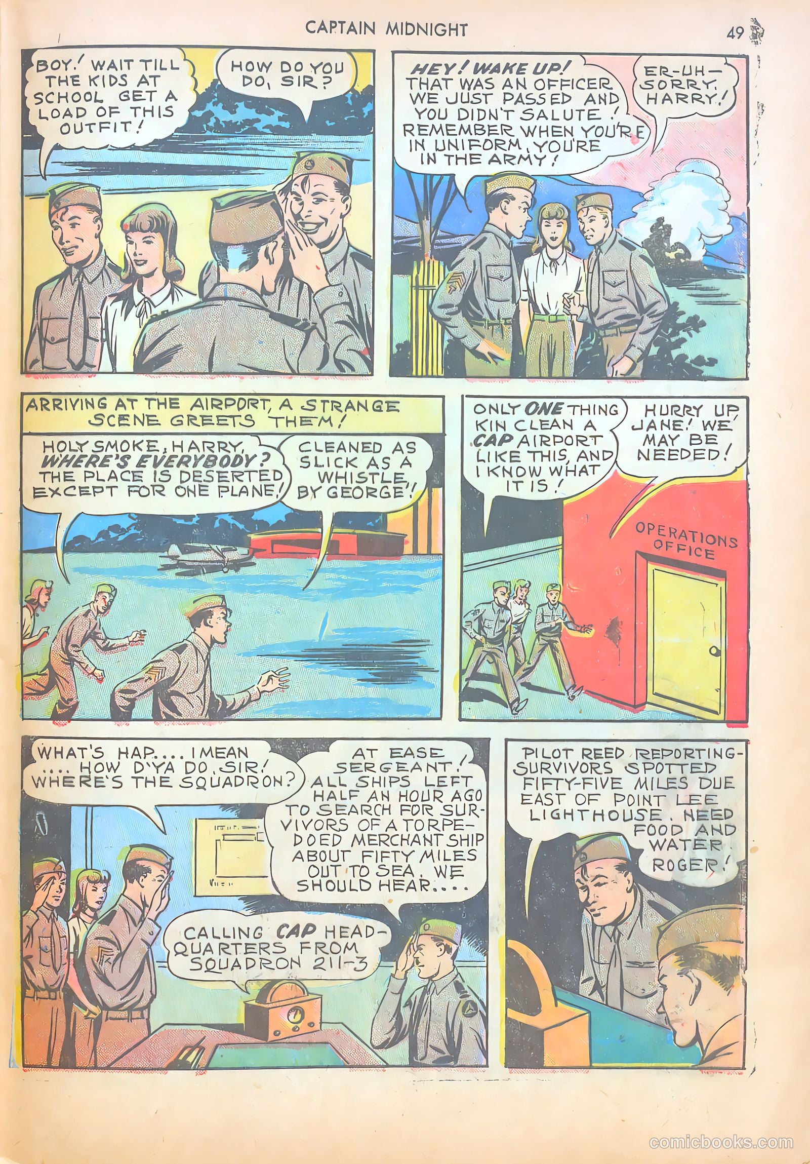 Captain Midnight #14 — page 48 of 67