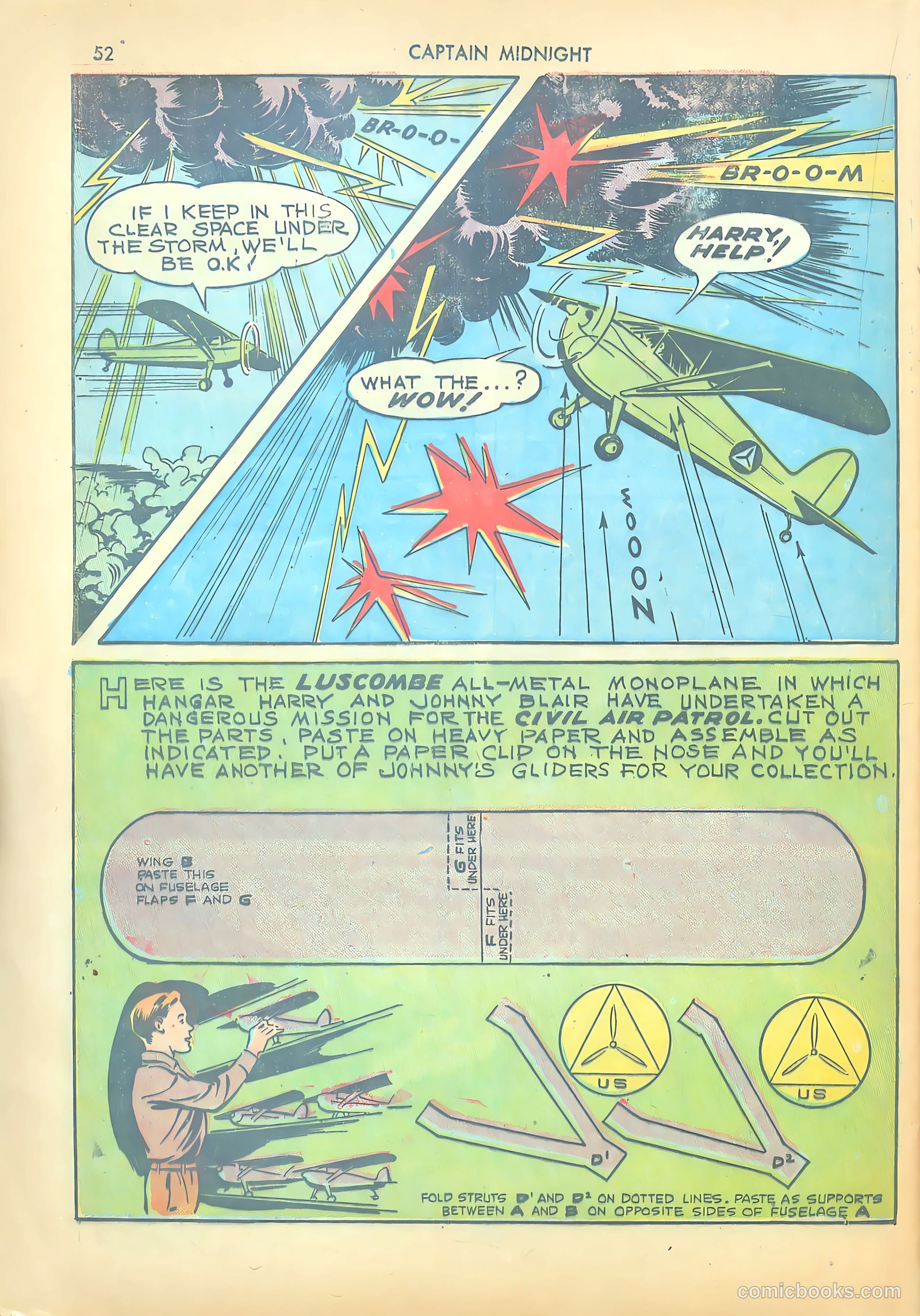 Captain Midnight #14 — page 51 of 67