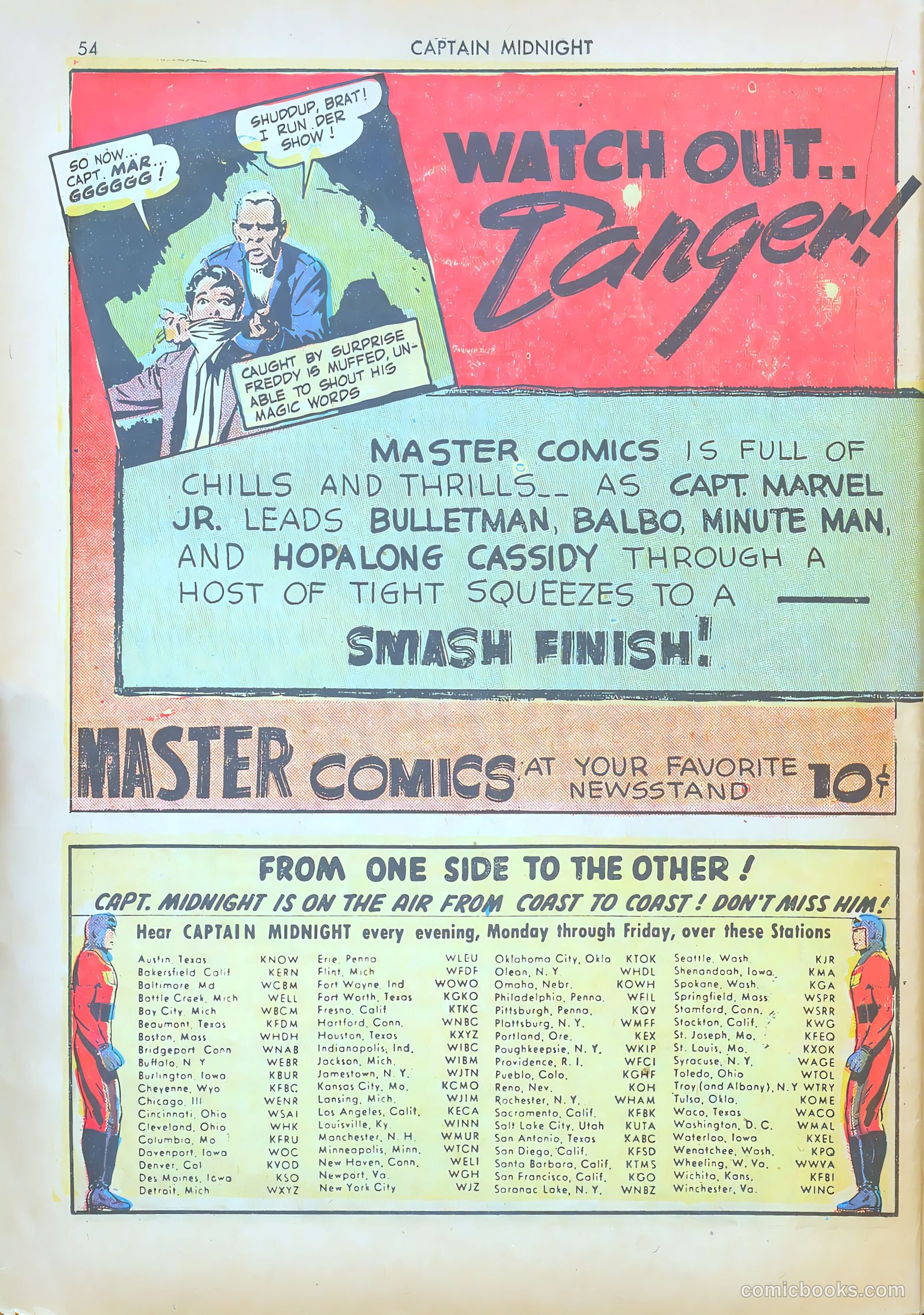 Captain Midnight #14 — page 53 of 67