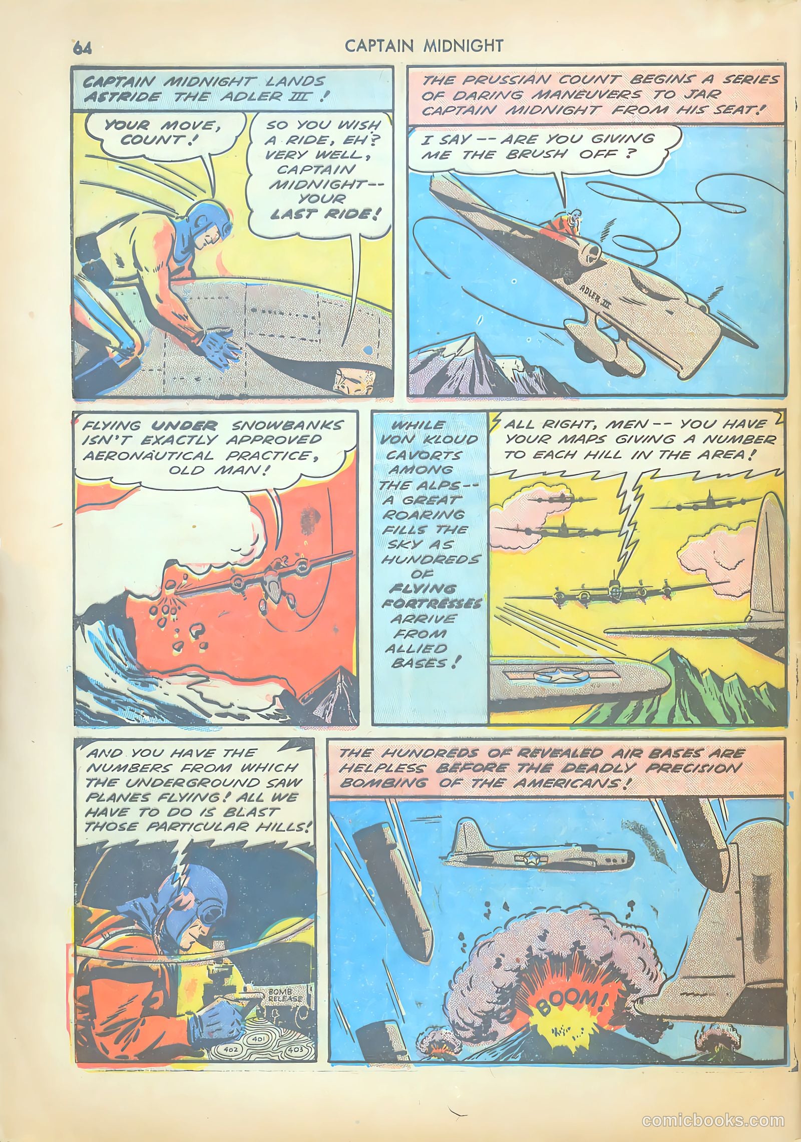 Captain Midnight #14 — page 63 of 67