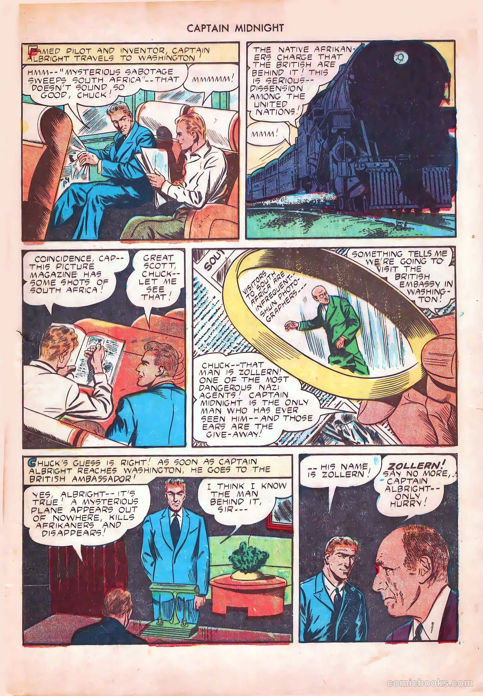 Captain Midnight #15 — page 5 of 52