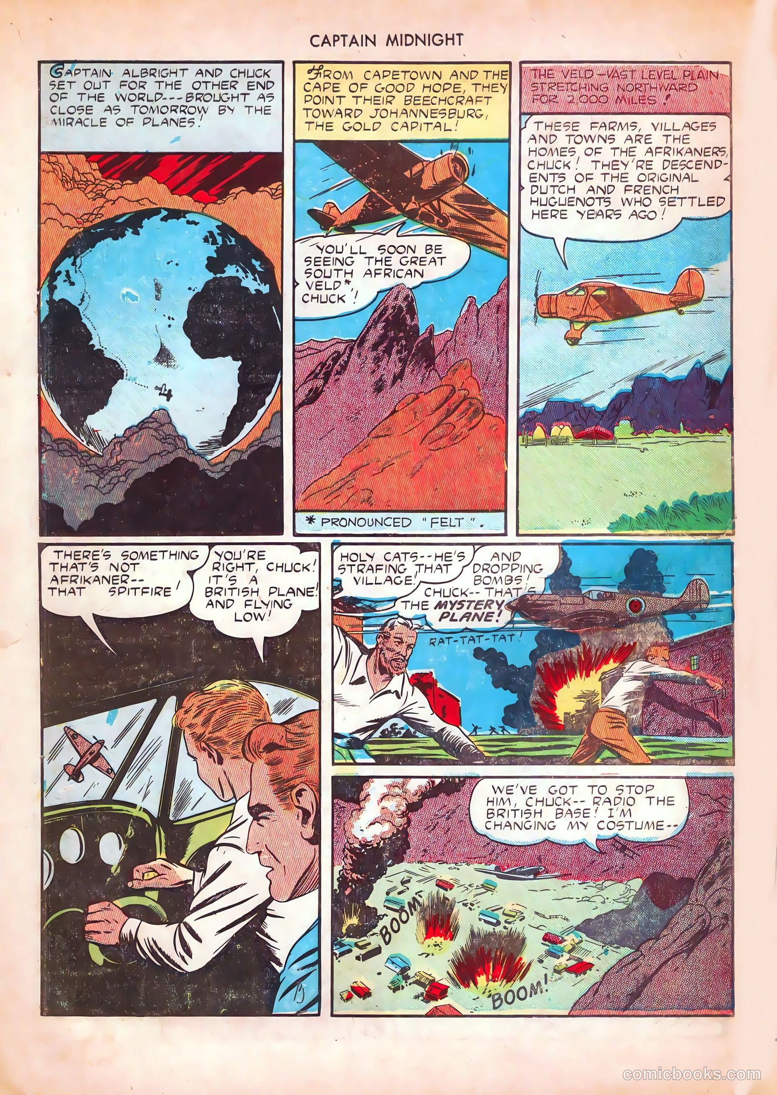 Captain Midnight #15 — page 6 of 52
