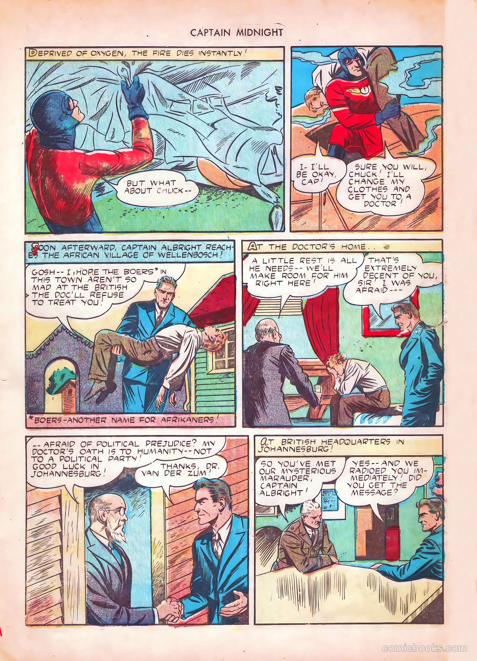 Captain Midnight #15 — page 8 of 52