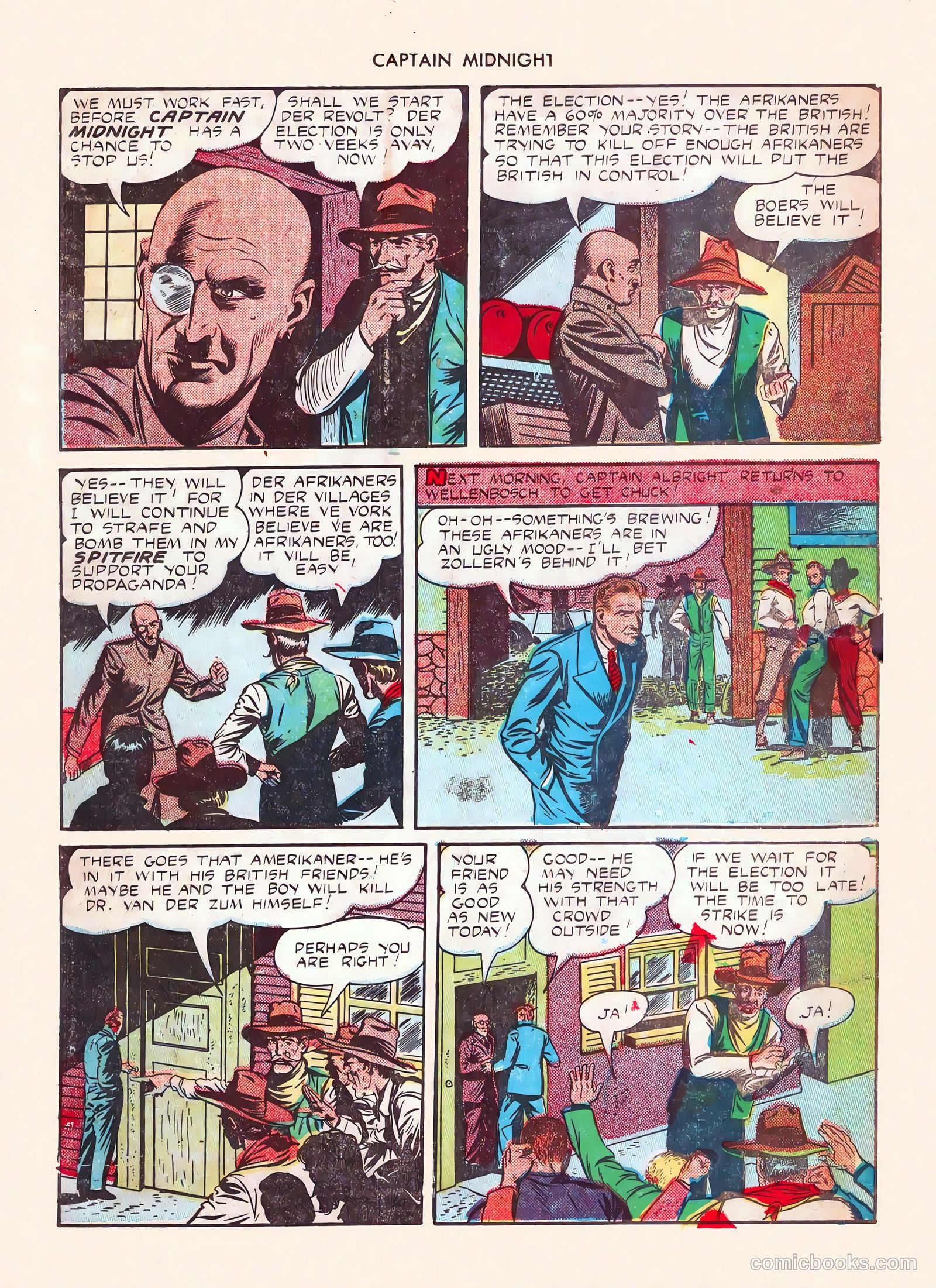 Captain Midnight #15 — page 10 of 52