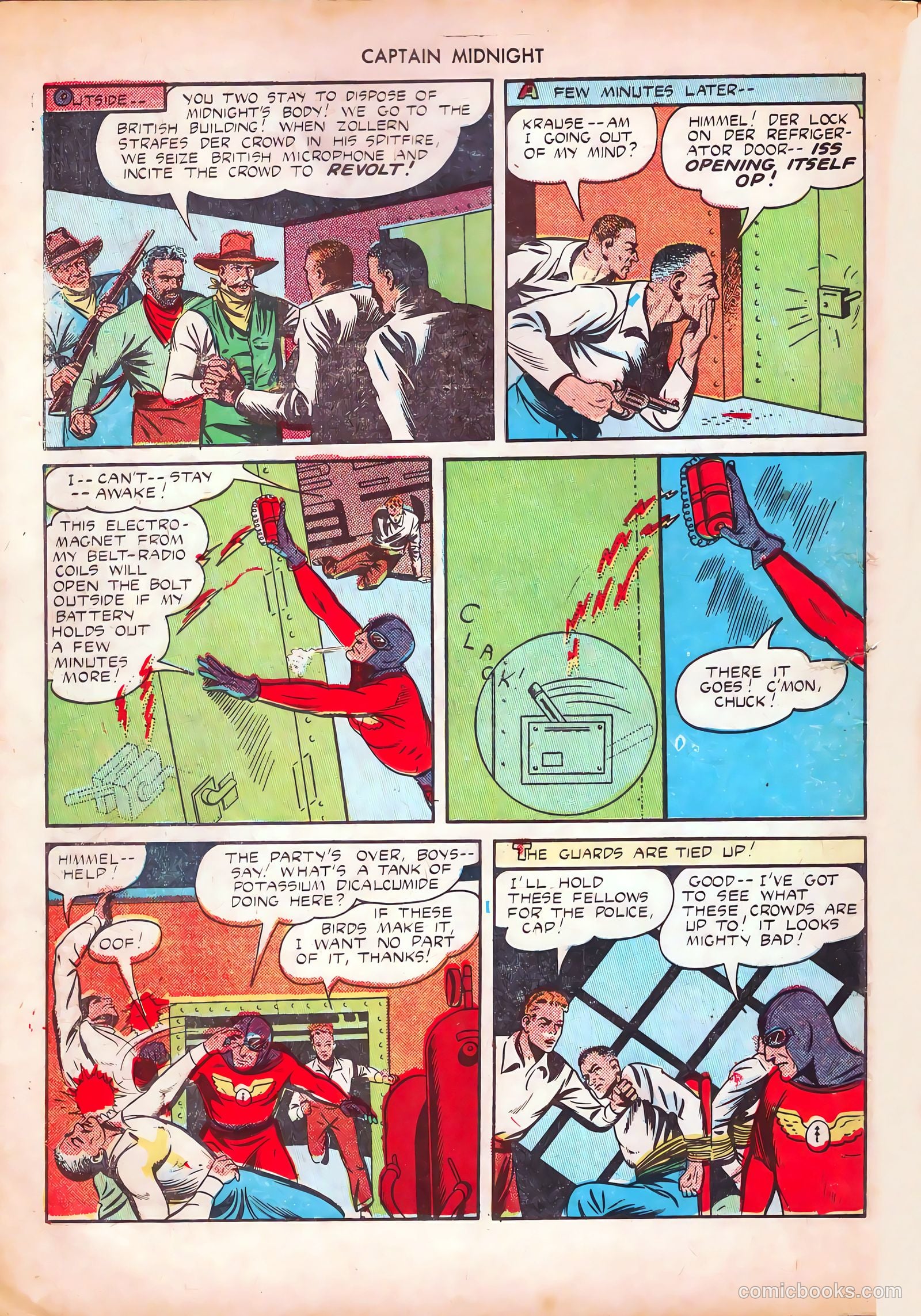 Captain Midnight #15 — page 14 of 52