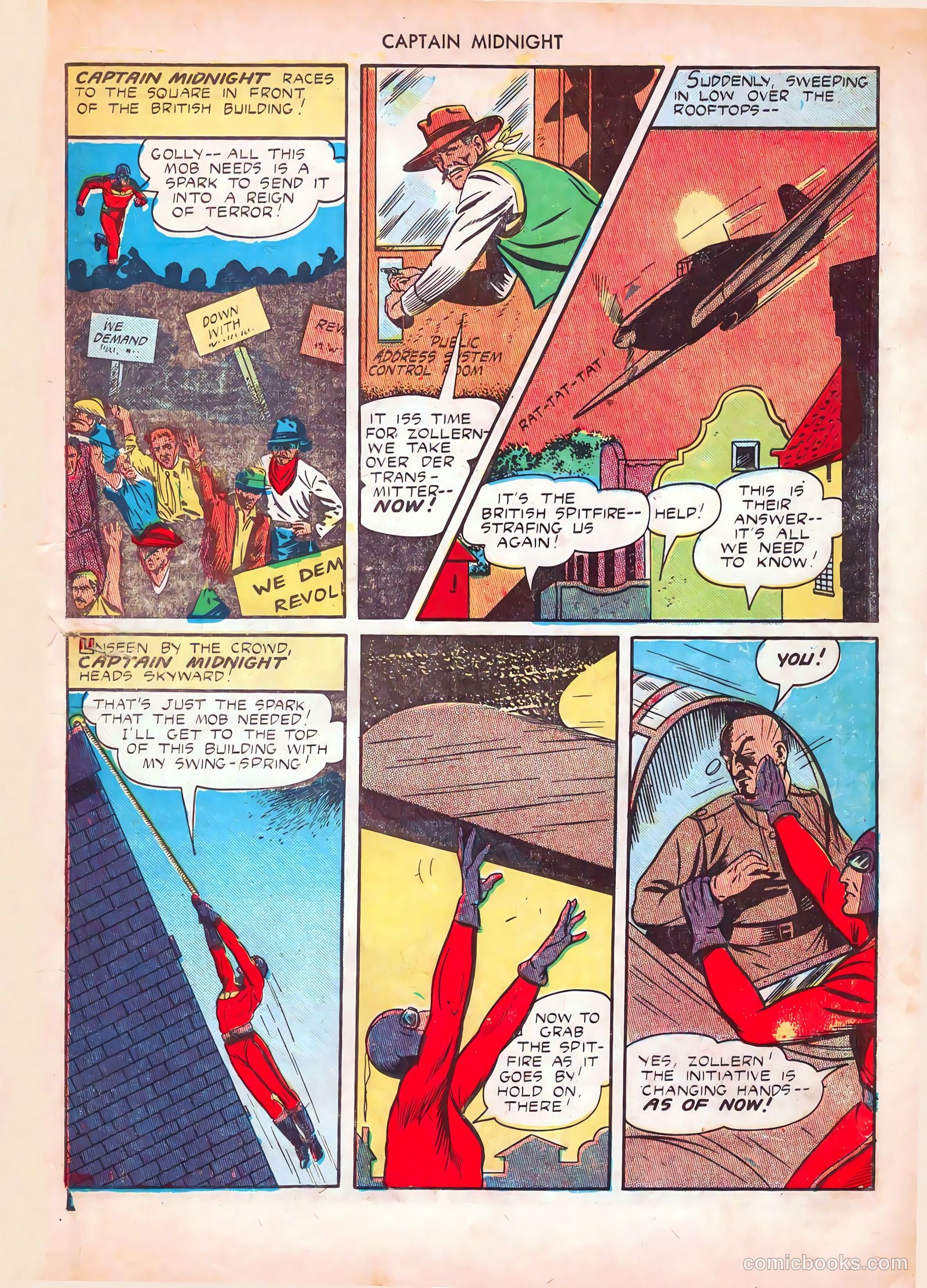 Captain Midnight #15 — page 15 of 52
