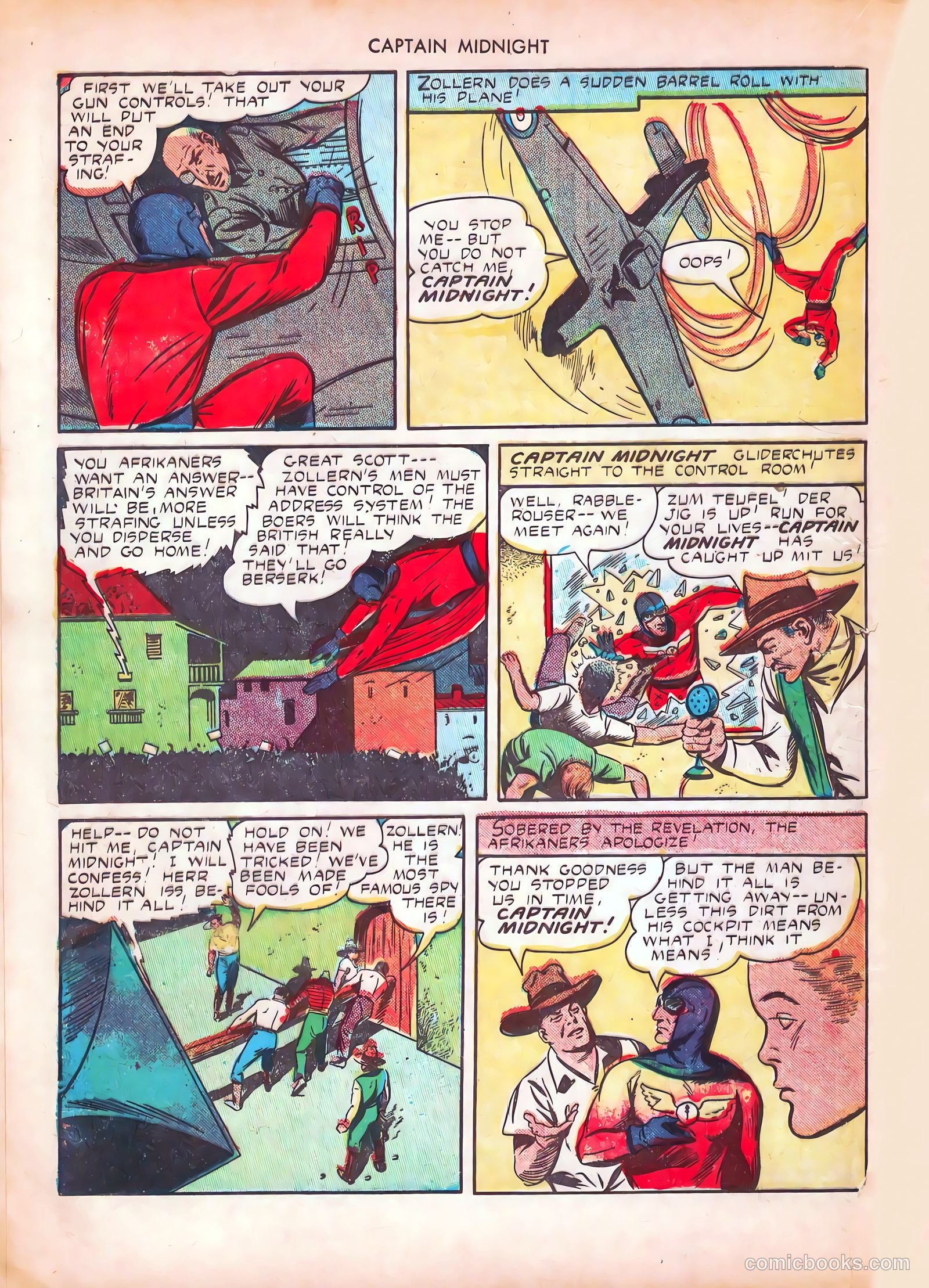 Captain Midnight #15 — page 16 of 52