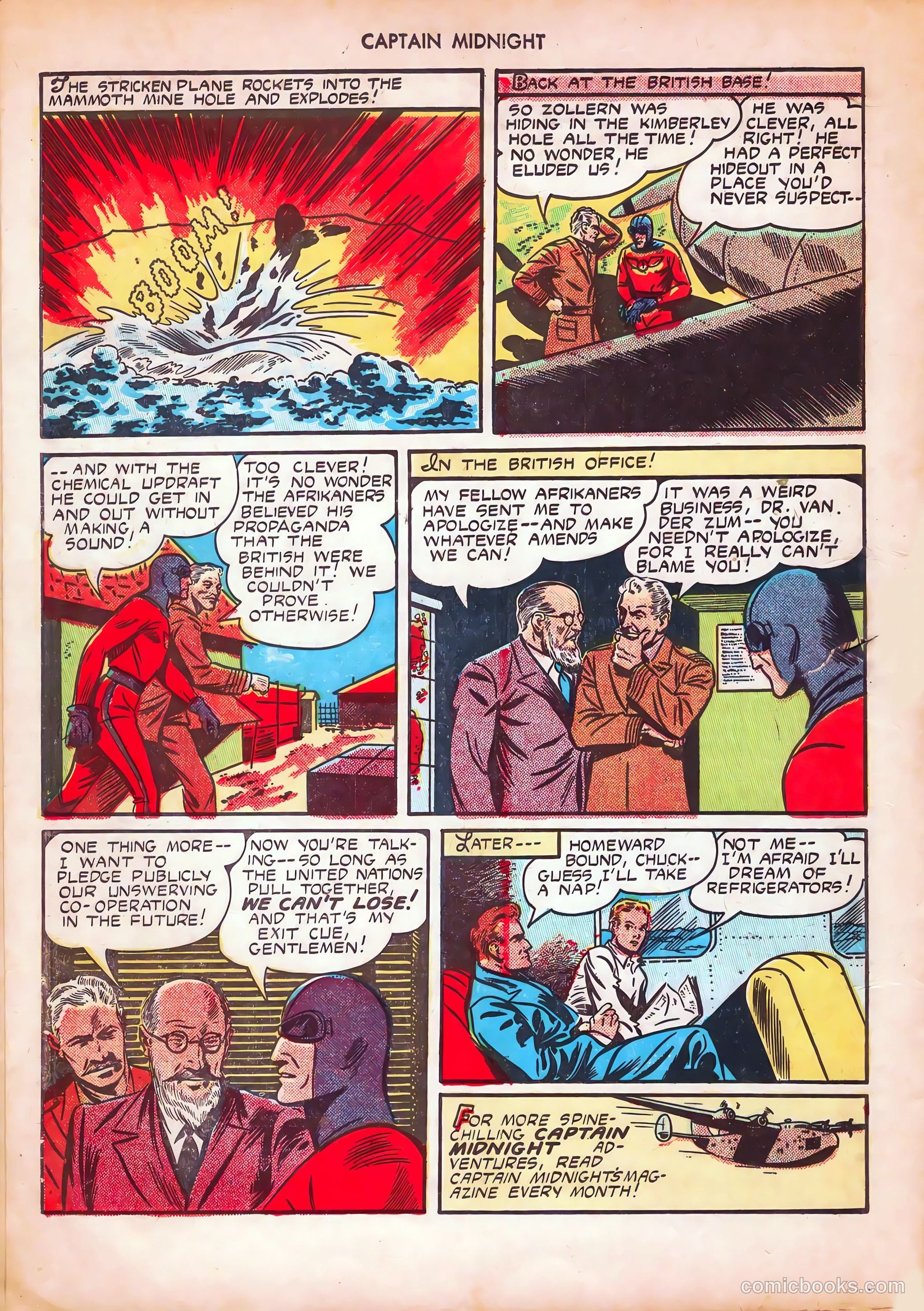 Captain Midnight #15 — page 18 of 52