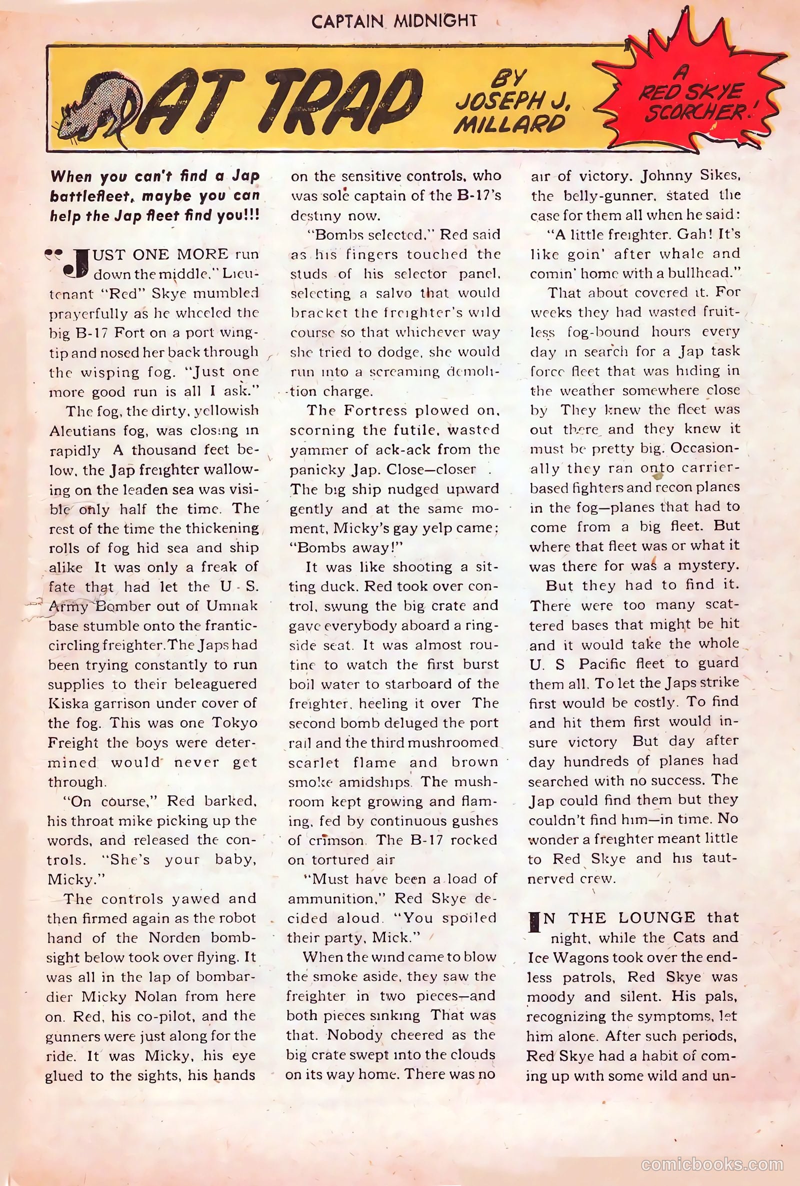 Captain Midnight #15 — page 19 of 52