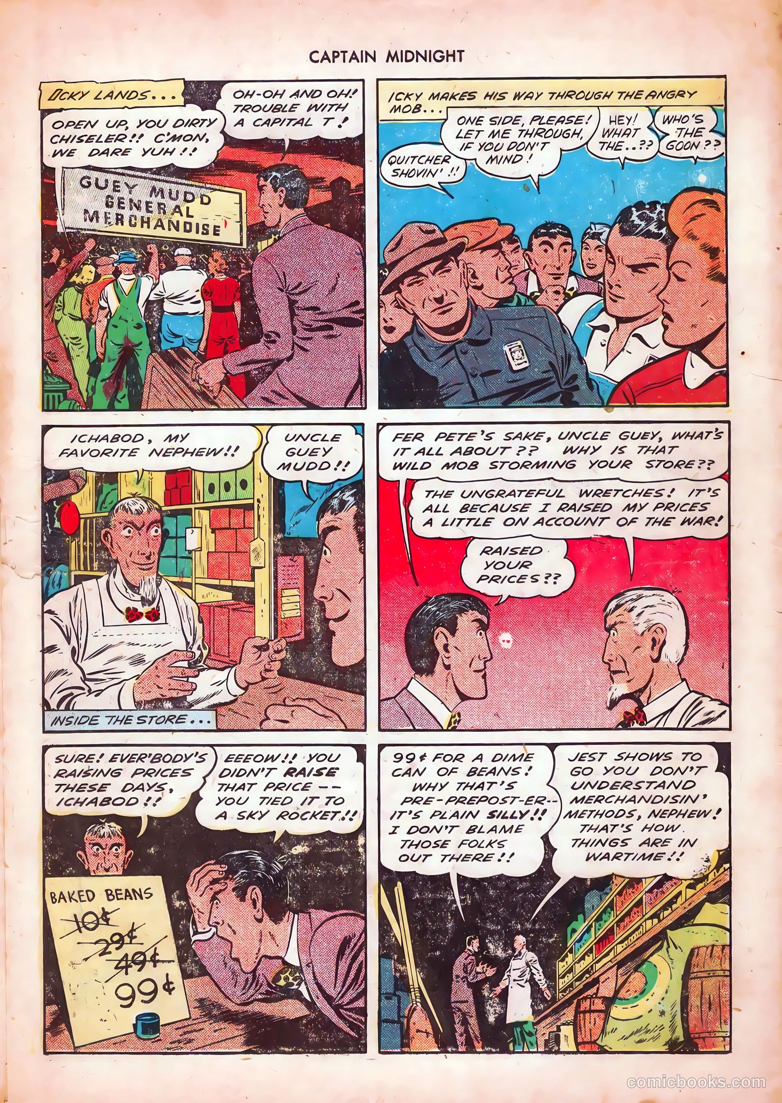 Captain Midnight #15 — page 23 of 52
