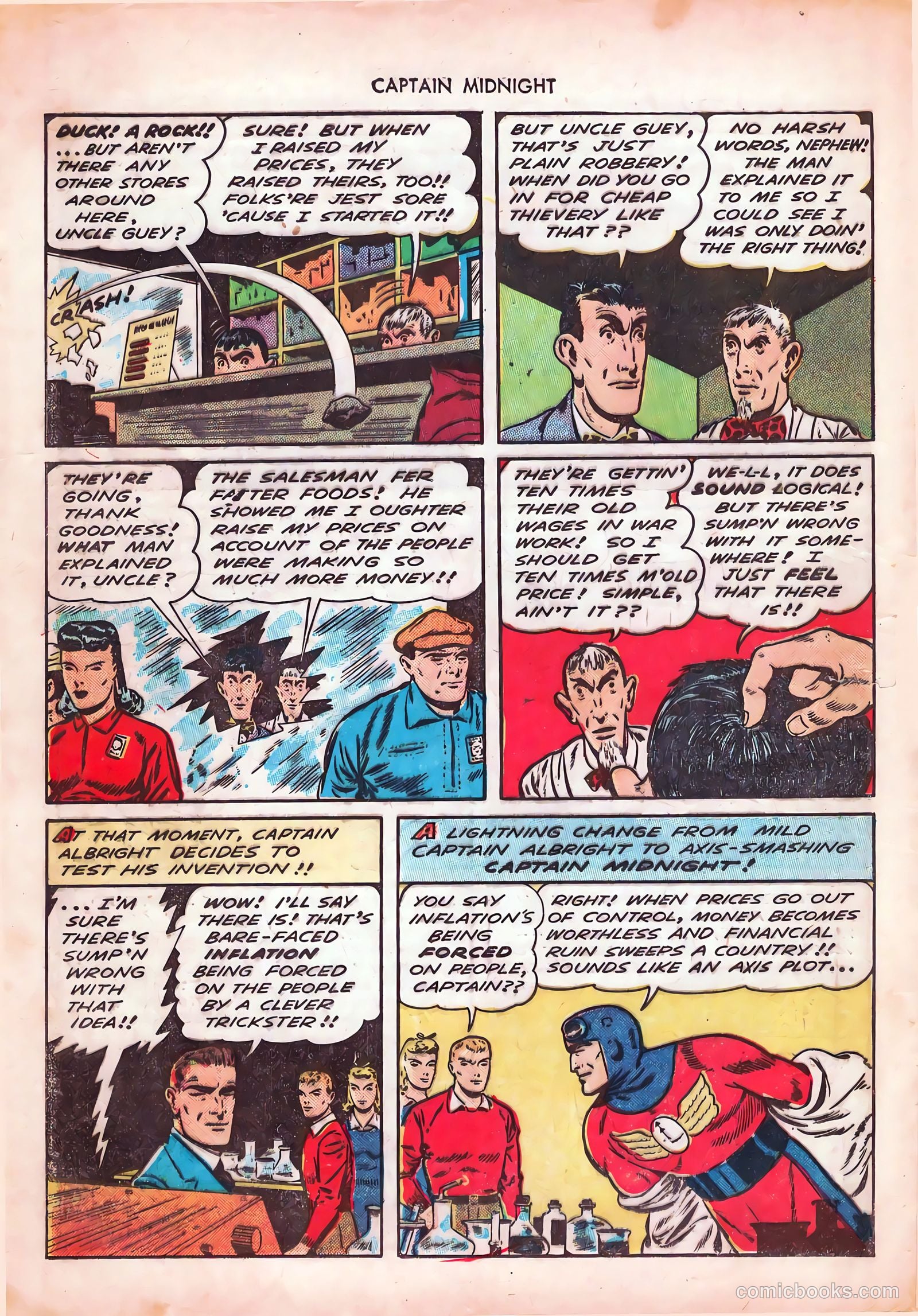Captain Midnight #15 — page 24 of 52