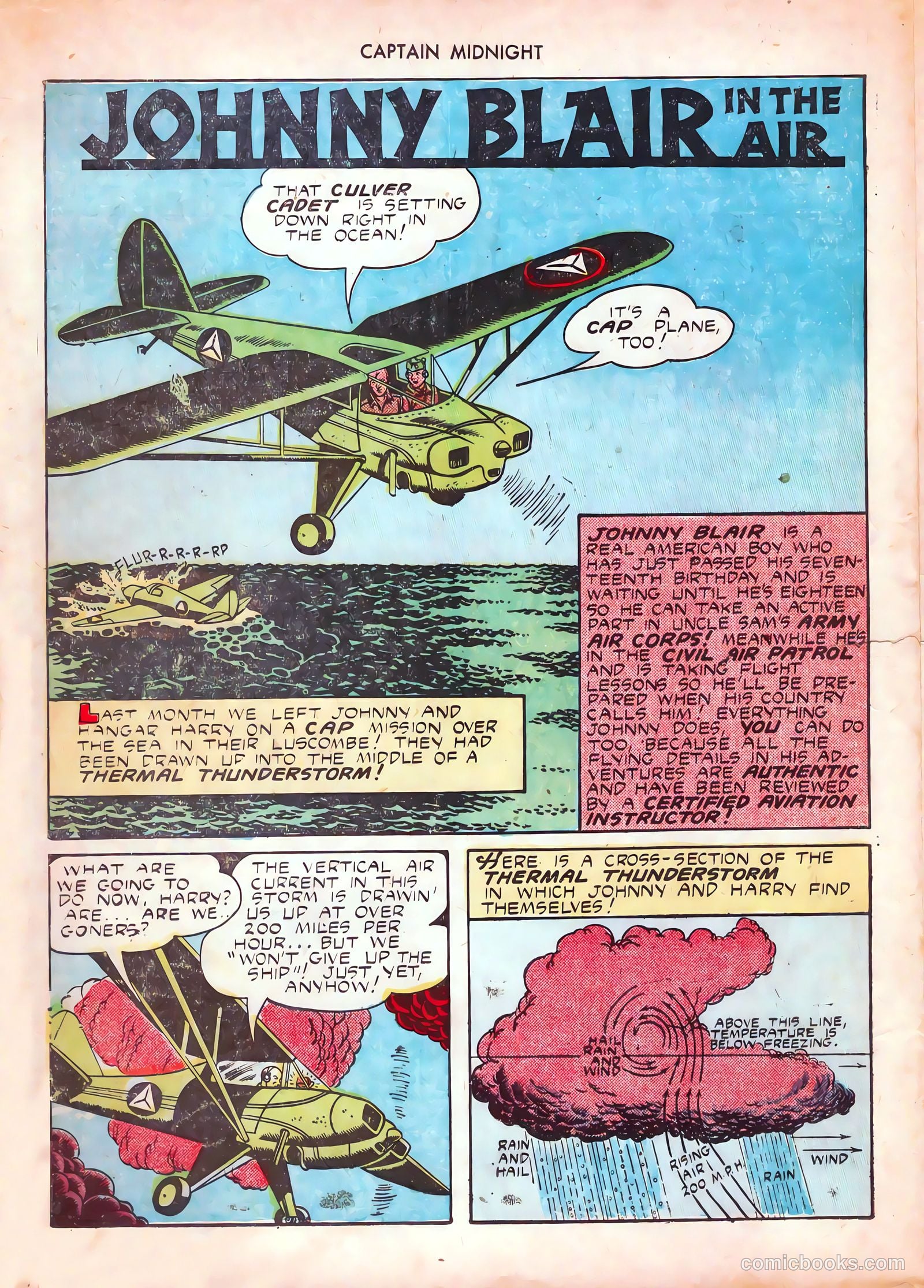 Captain Midnight #15 — page 30 of 52