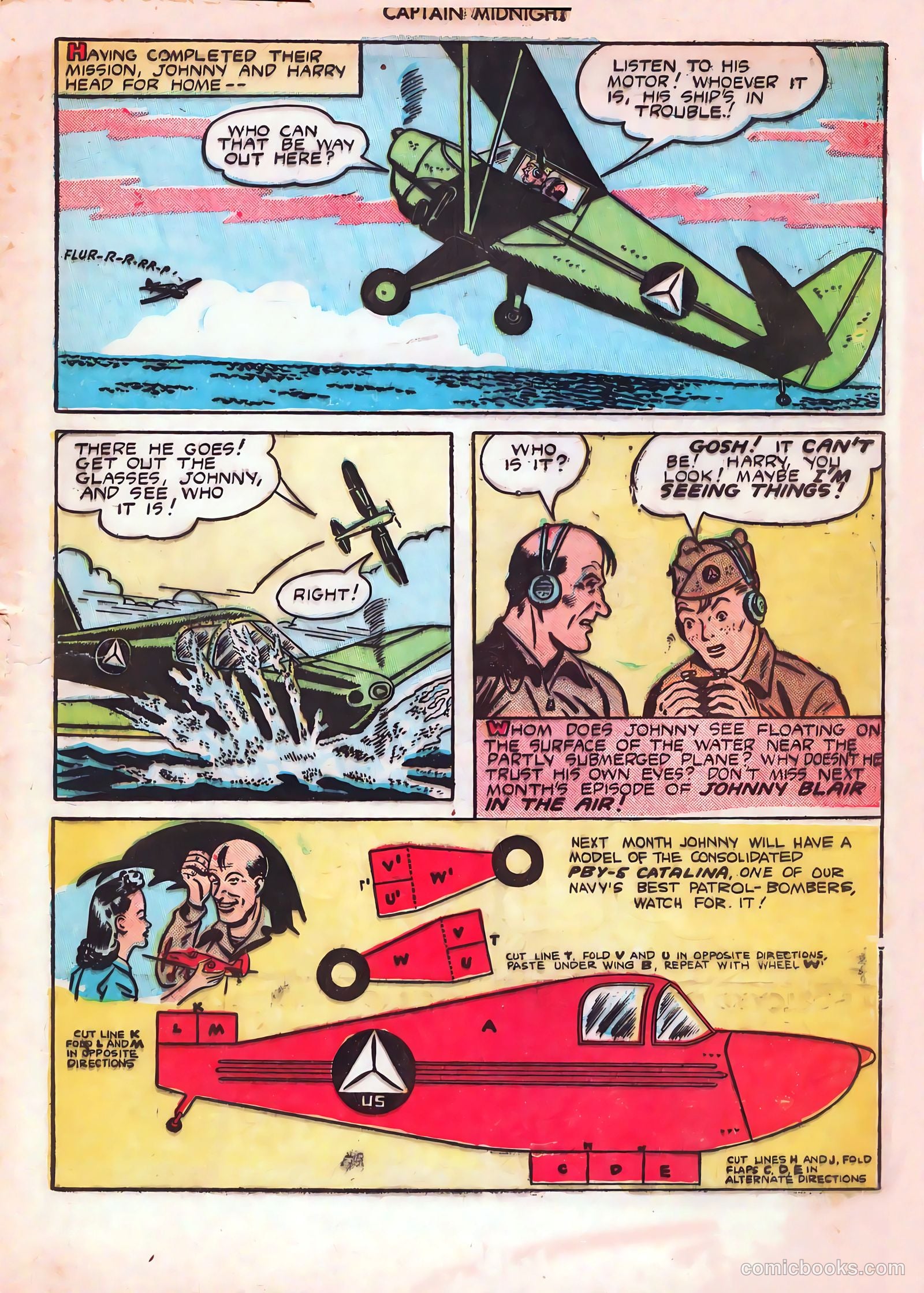 Captain Midnight #15 — page 33 of 52