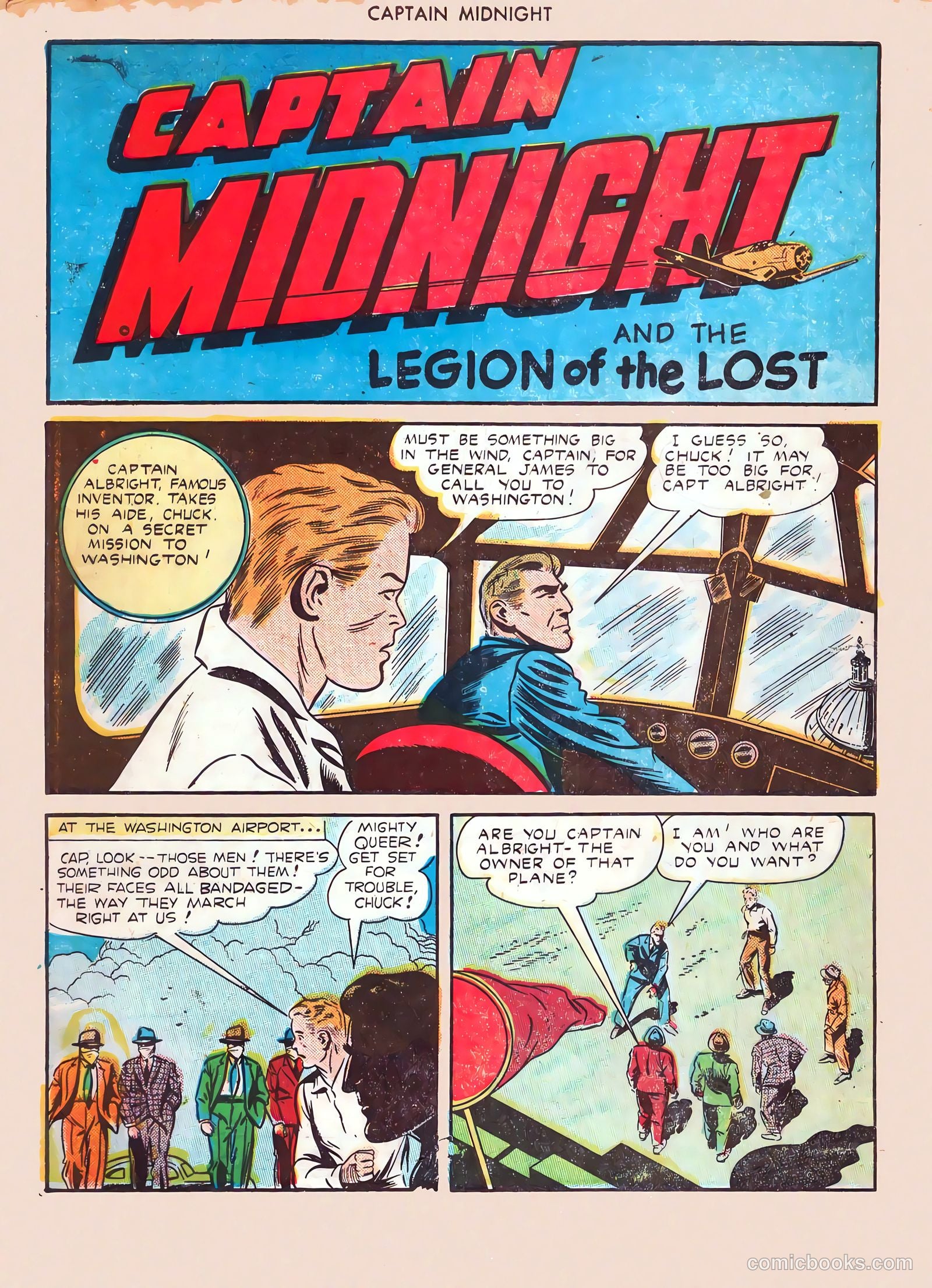 Captain Midnight #15 — page 34 of 52