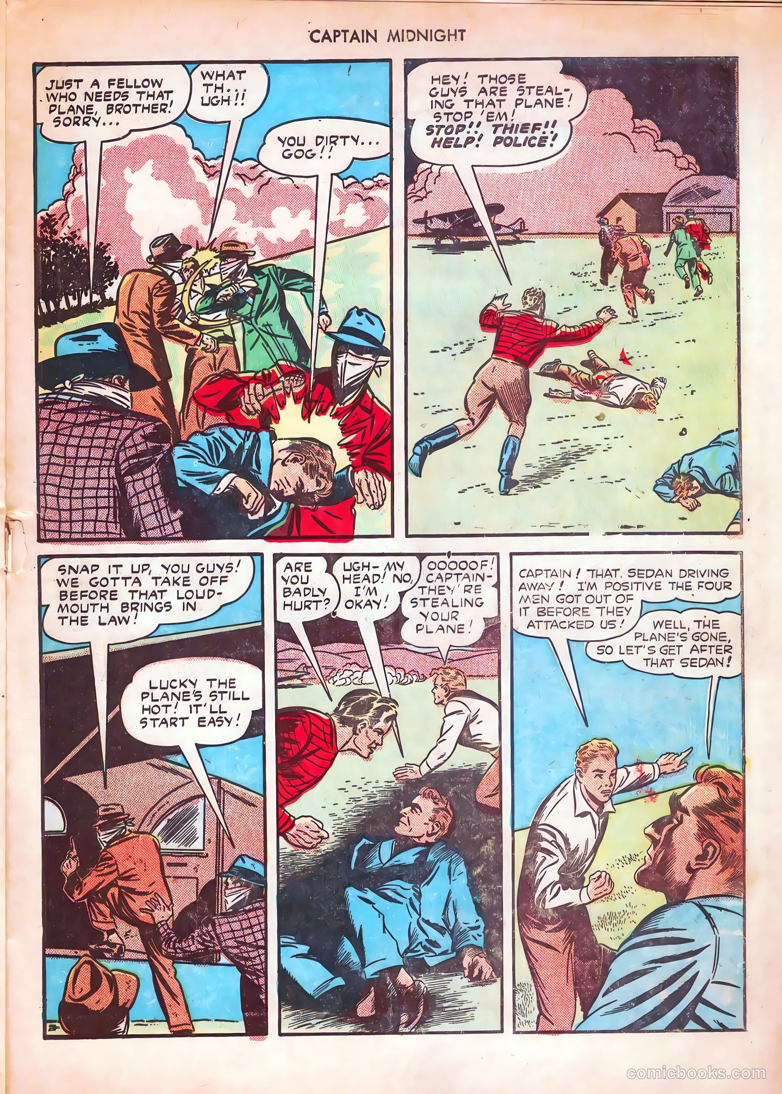 Captain Midnight #15 — page 35 of 52
