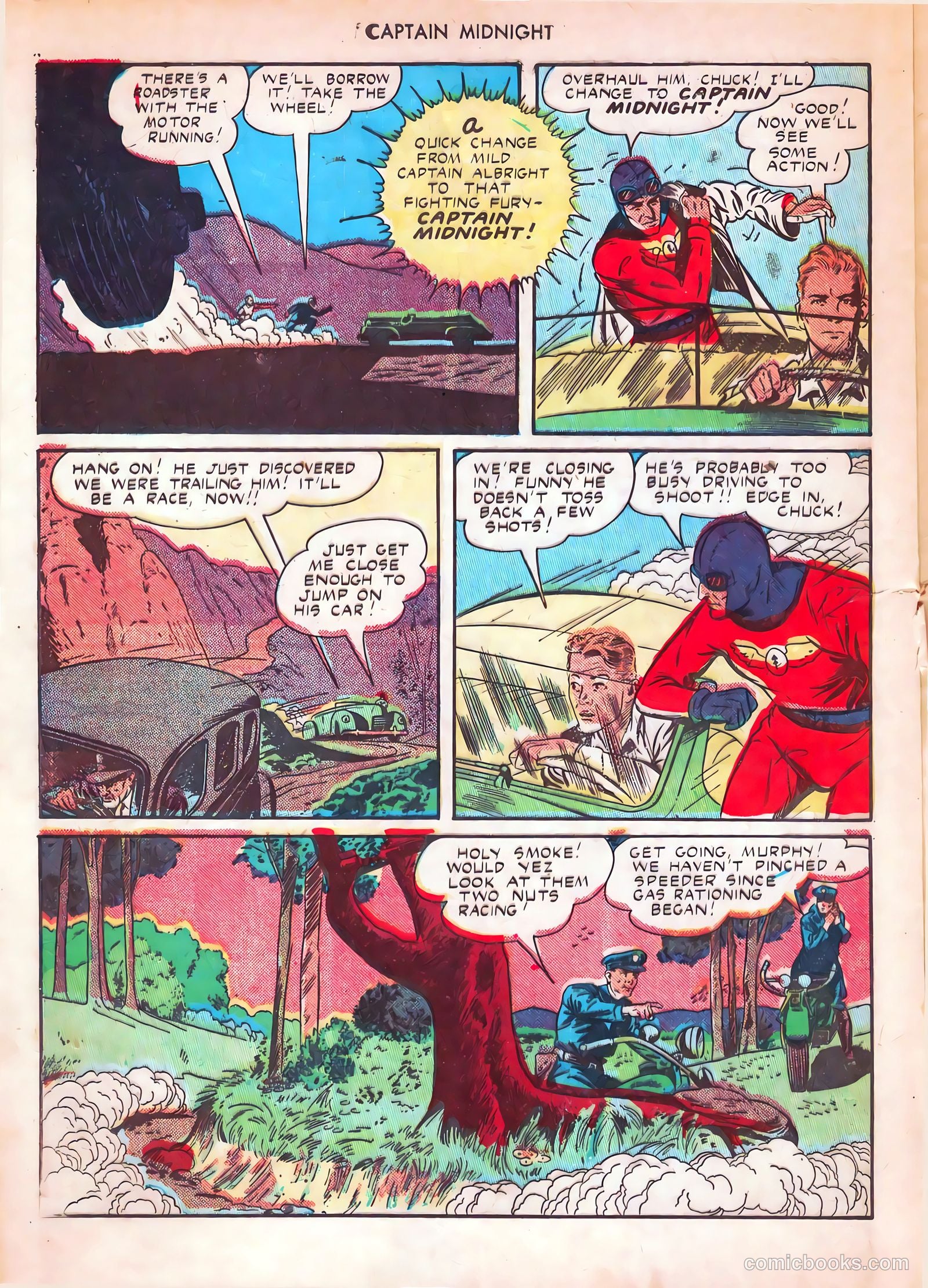 Captain Midnight #15 — page 36 of 52