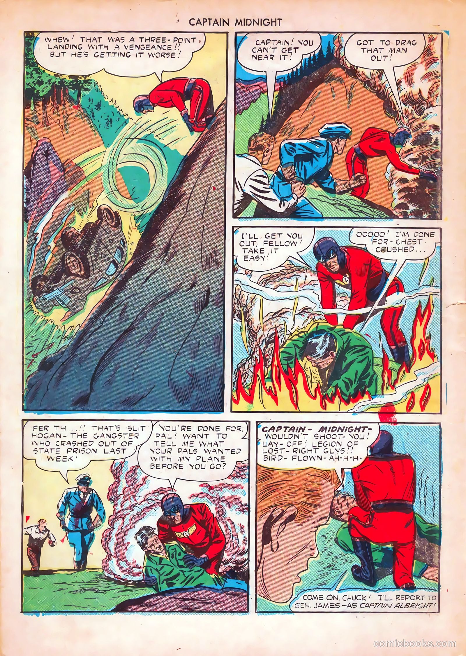 Captain Midnight #15 — page 38 of 52