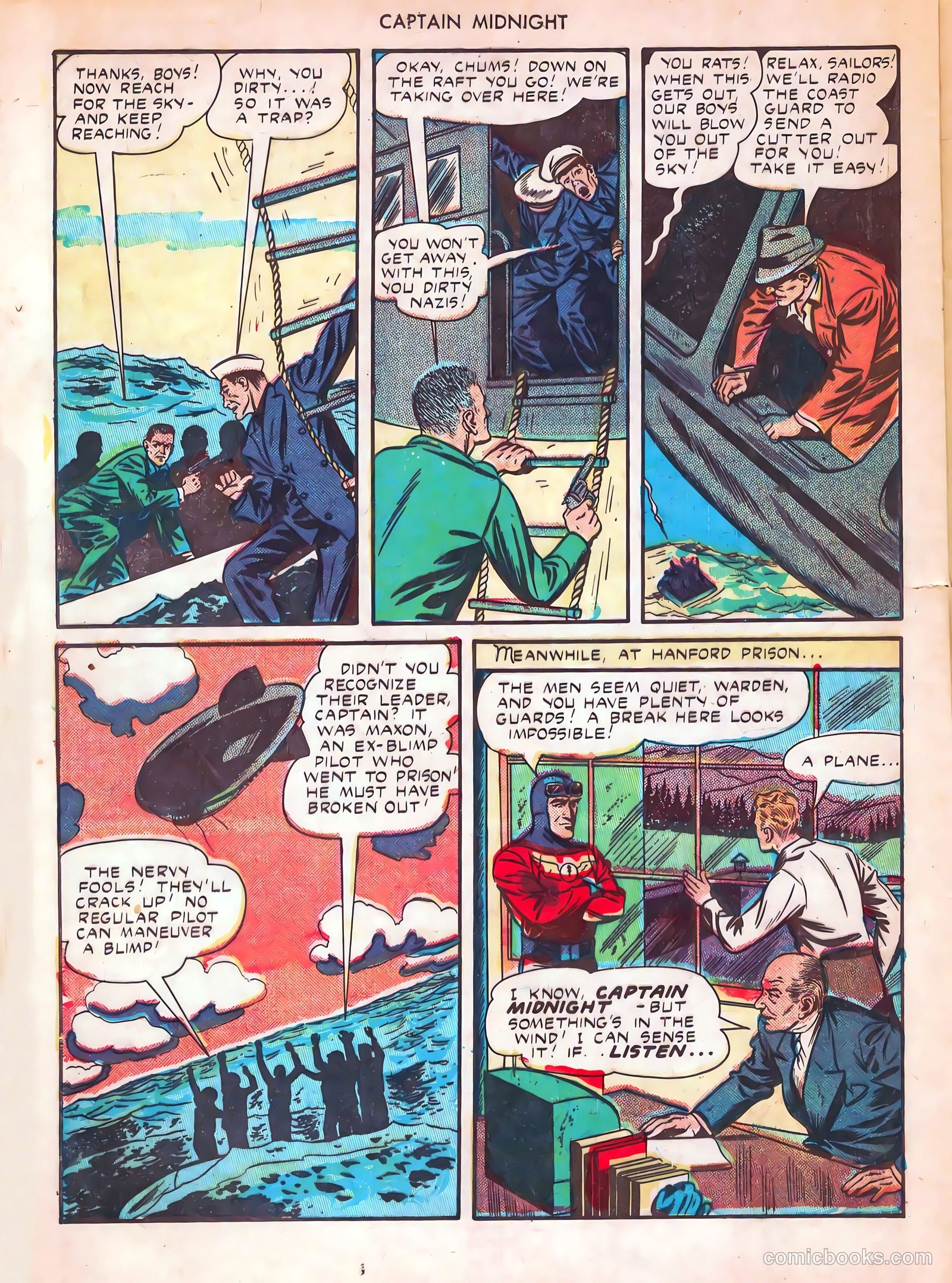 Captain Midnight #15 — page 40 of 52