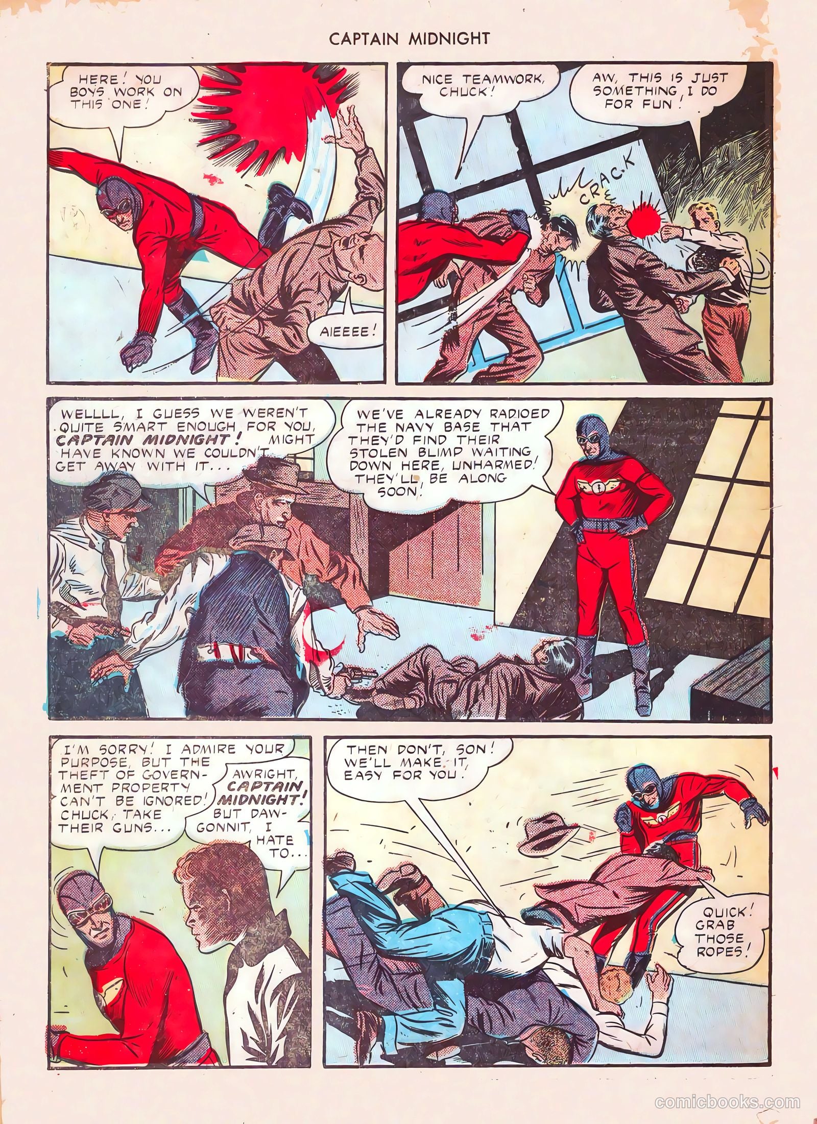 Captain Midnight #15 — page 46 of 52