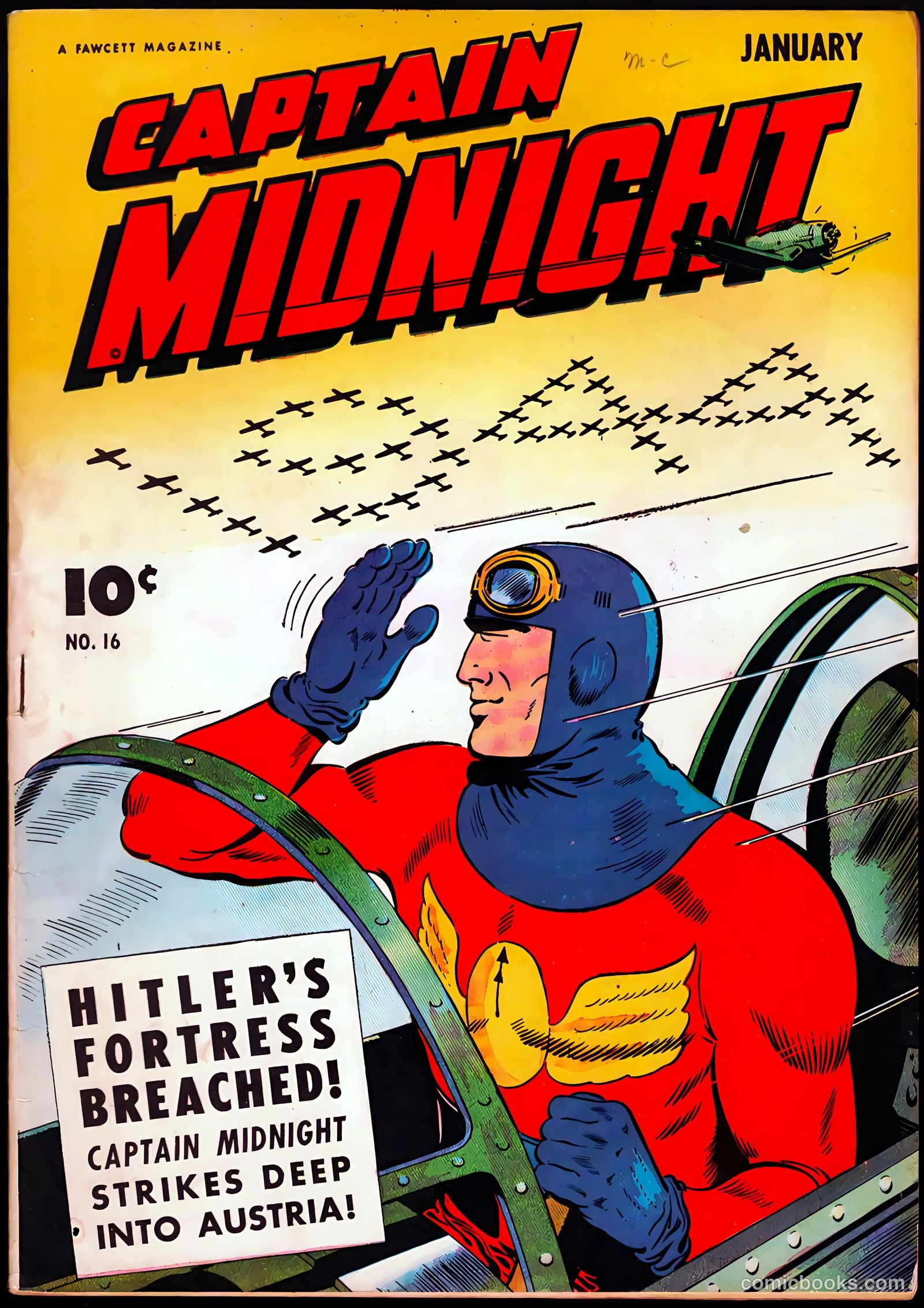 Captain Midnight #16 — page 1 of 52