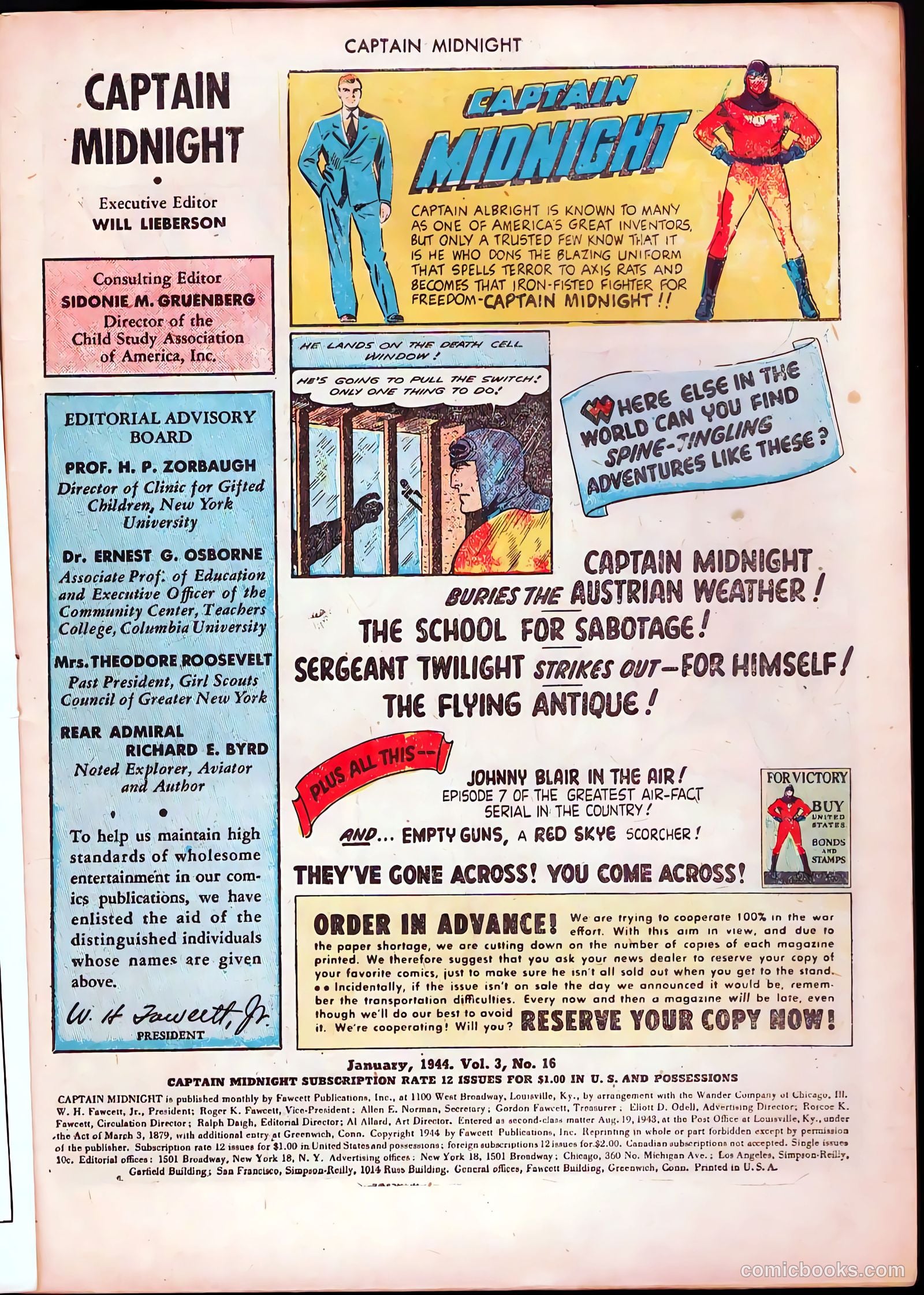 Captain Midnight #16 — page 3 of 52