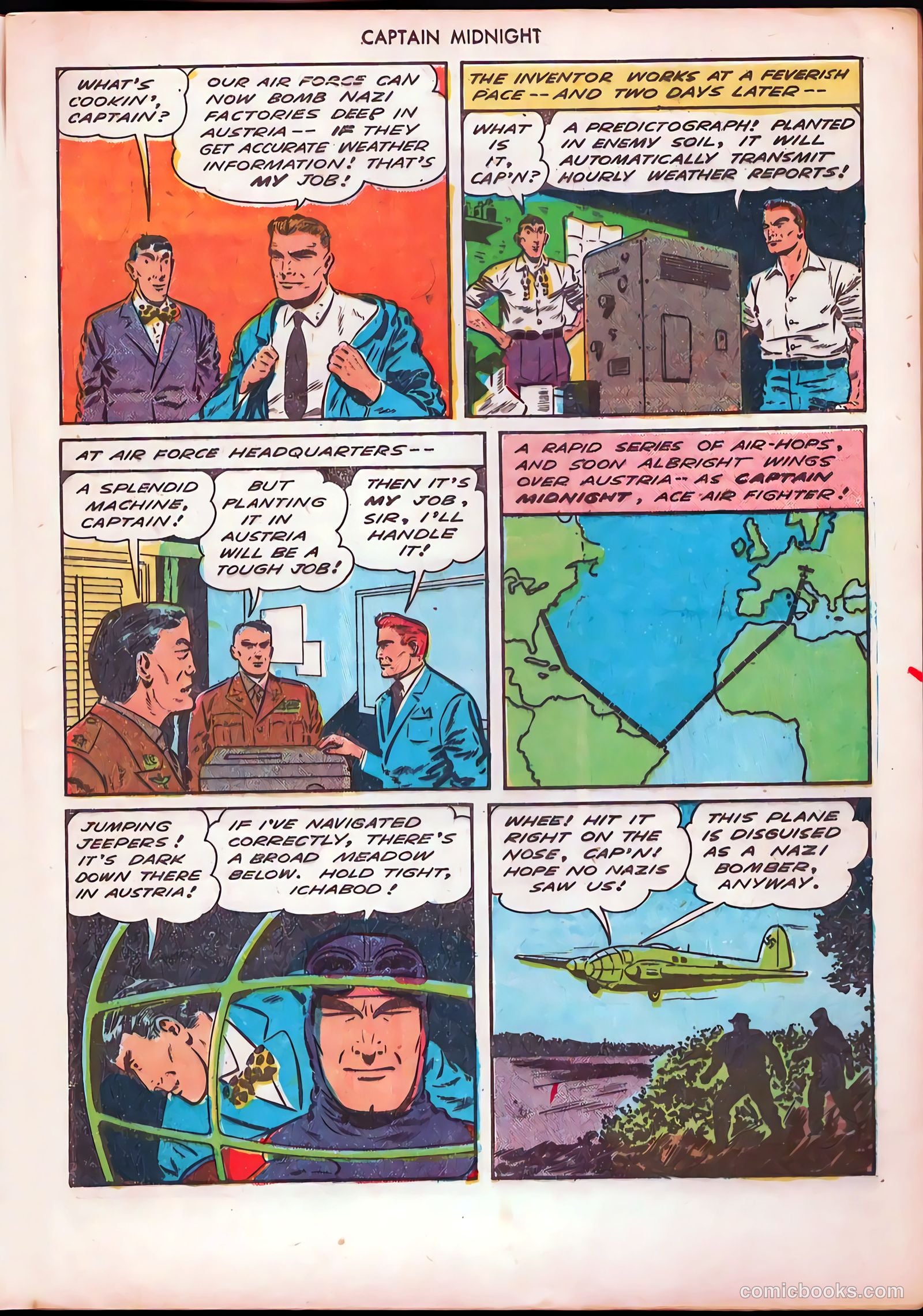 Captain Midnight #16 — page 5 of 52