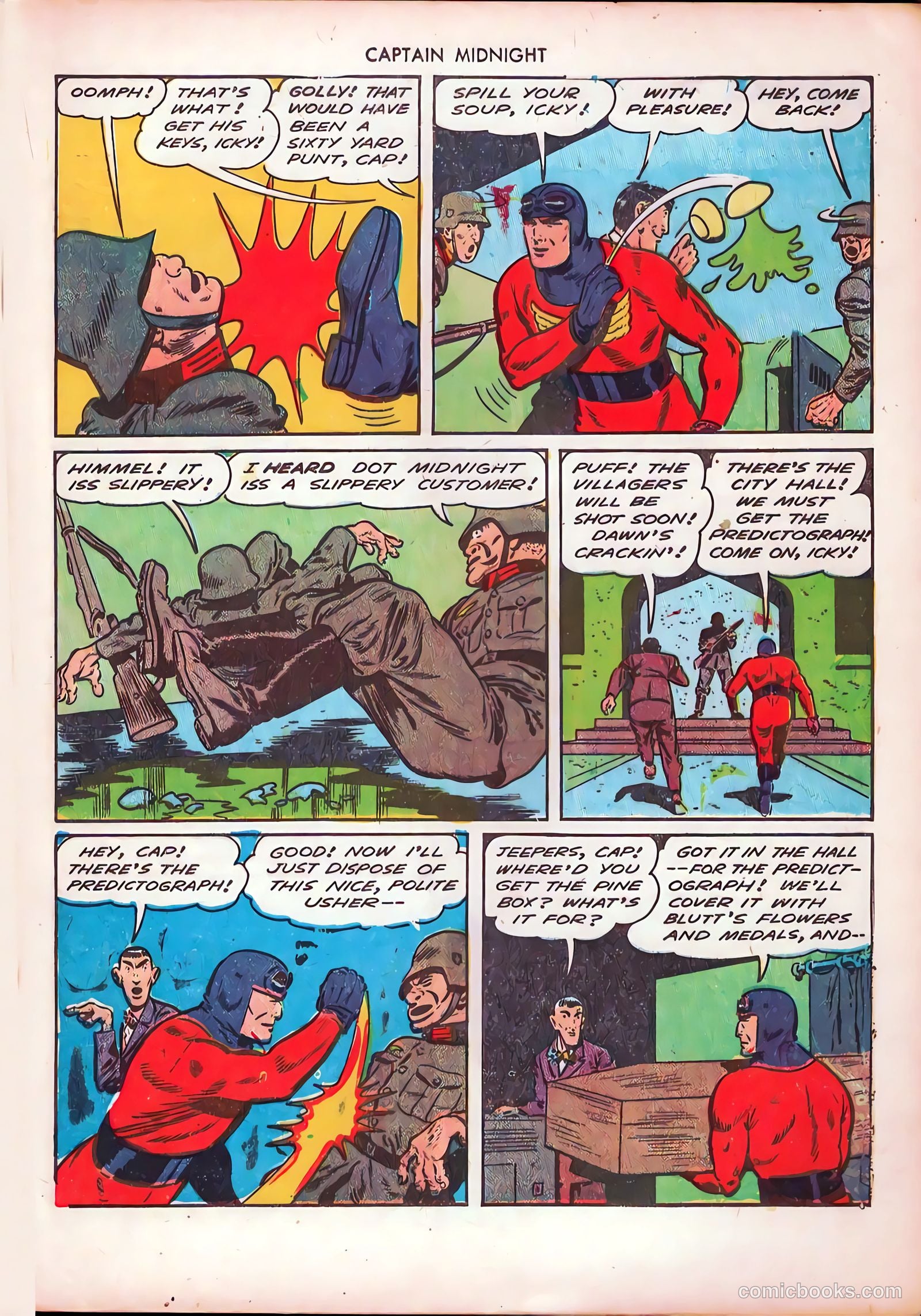 Captain Midnight #16 — page 9 of 52