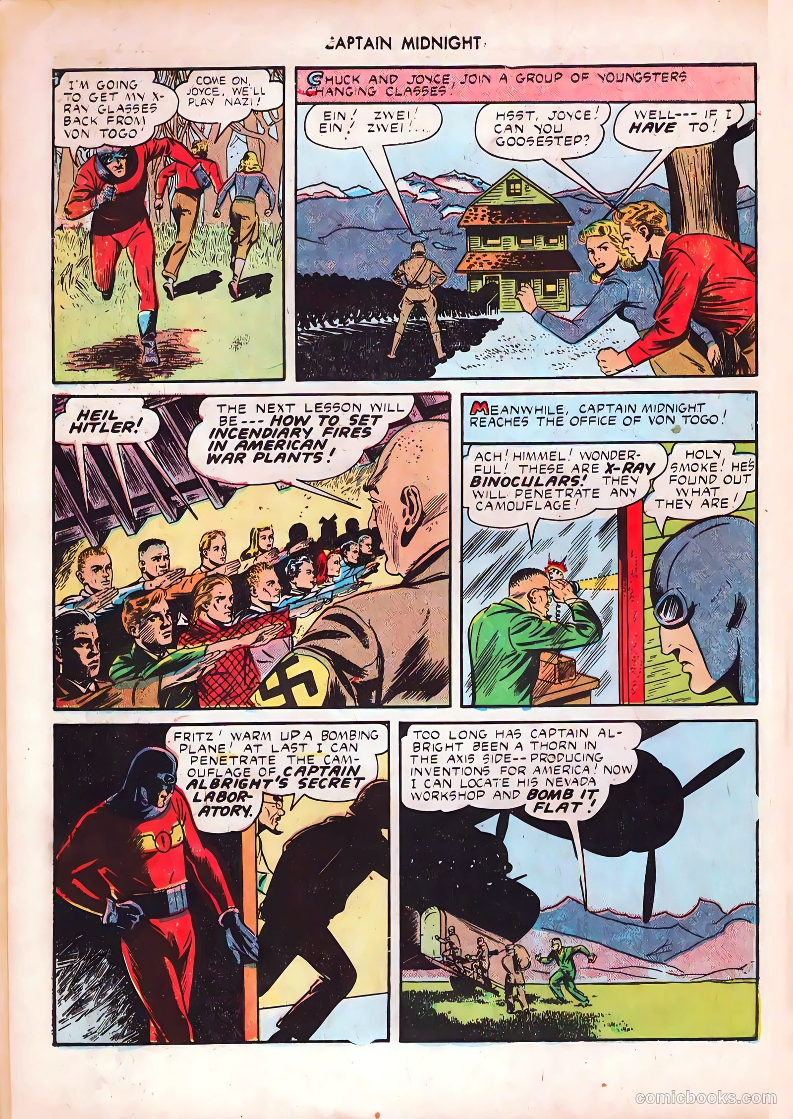 Captain Midnight #16 — page 22 of 52