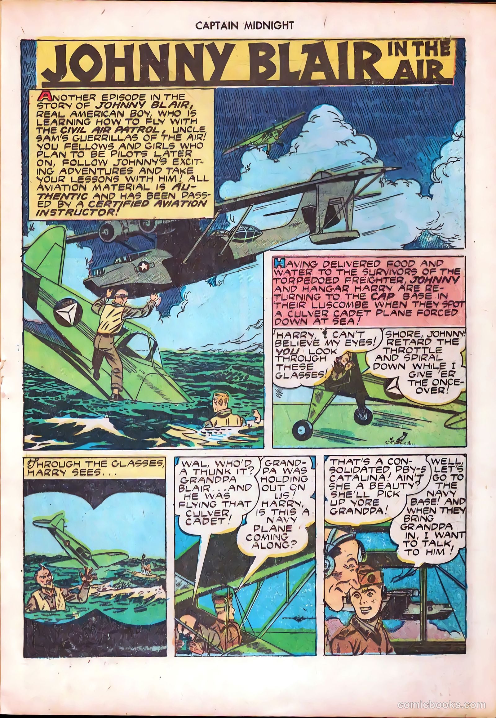 Captain Midnight #16 — page 25 of 52