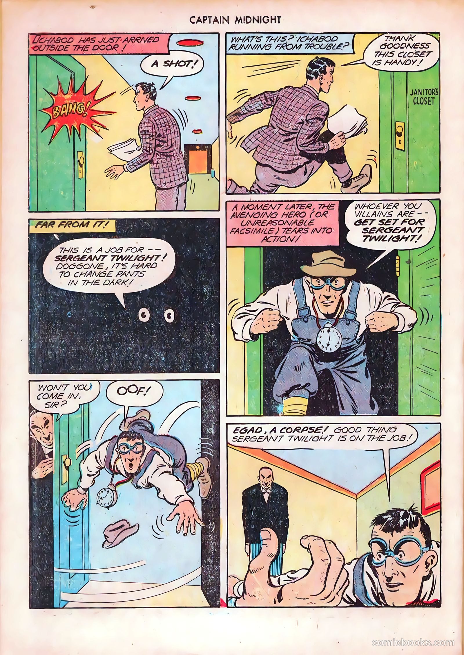Captain Midnight #16 — page 30 of 52