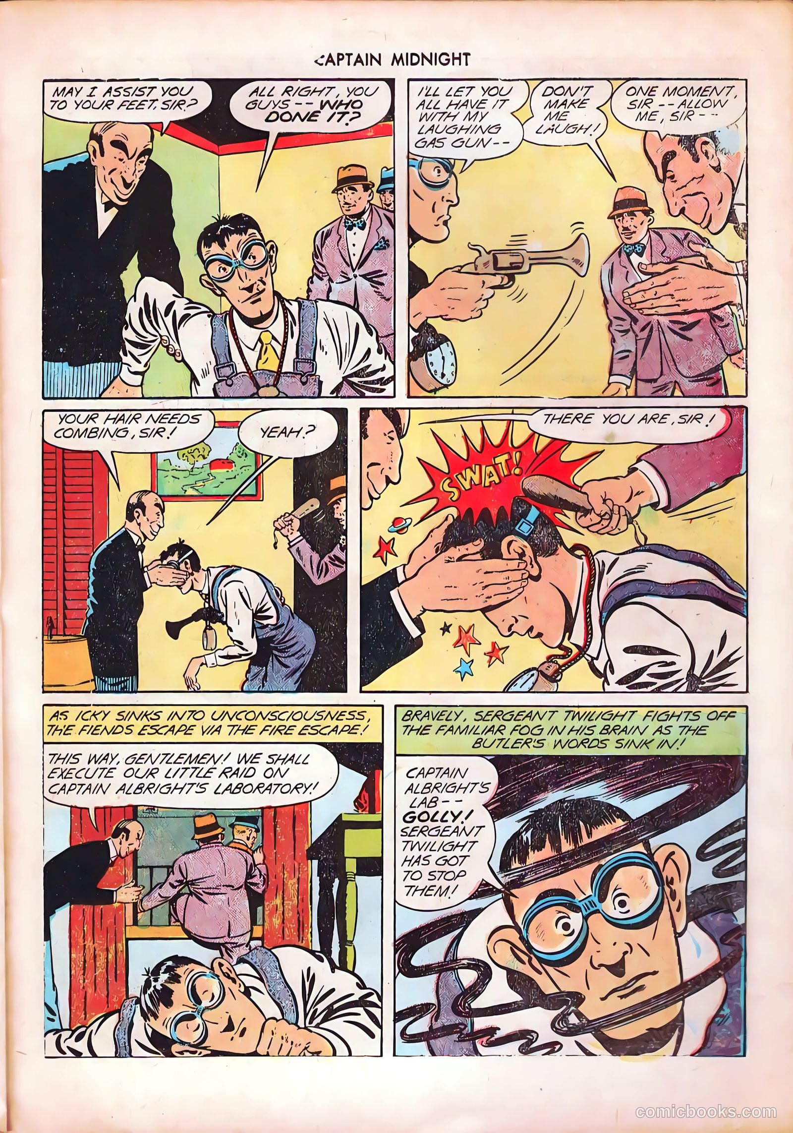 Captain Midnight #16 — page 31 of 52