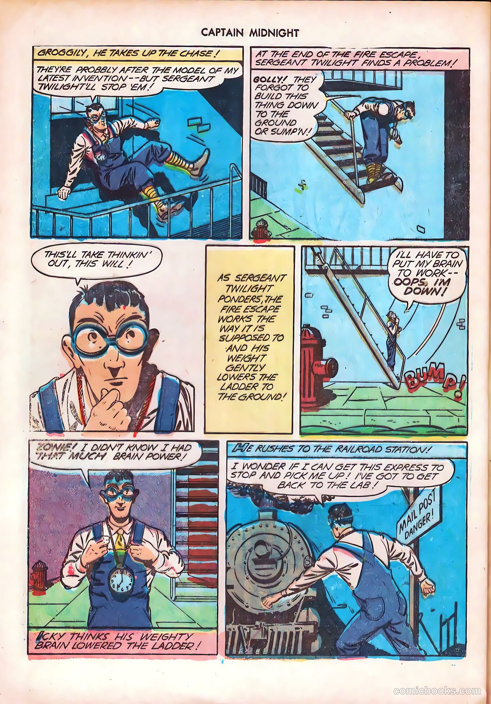Captain Midnight #16 — page 32 of 52