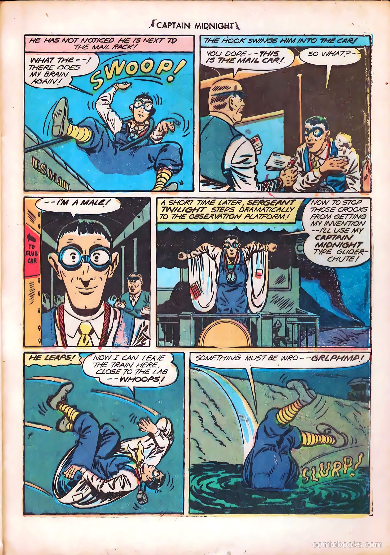 Captain Midnight #16 — page 33 of 52