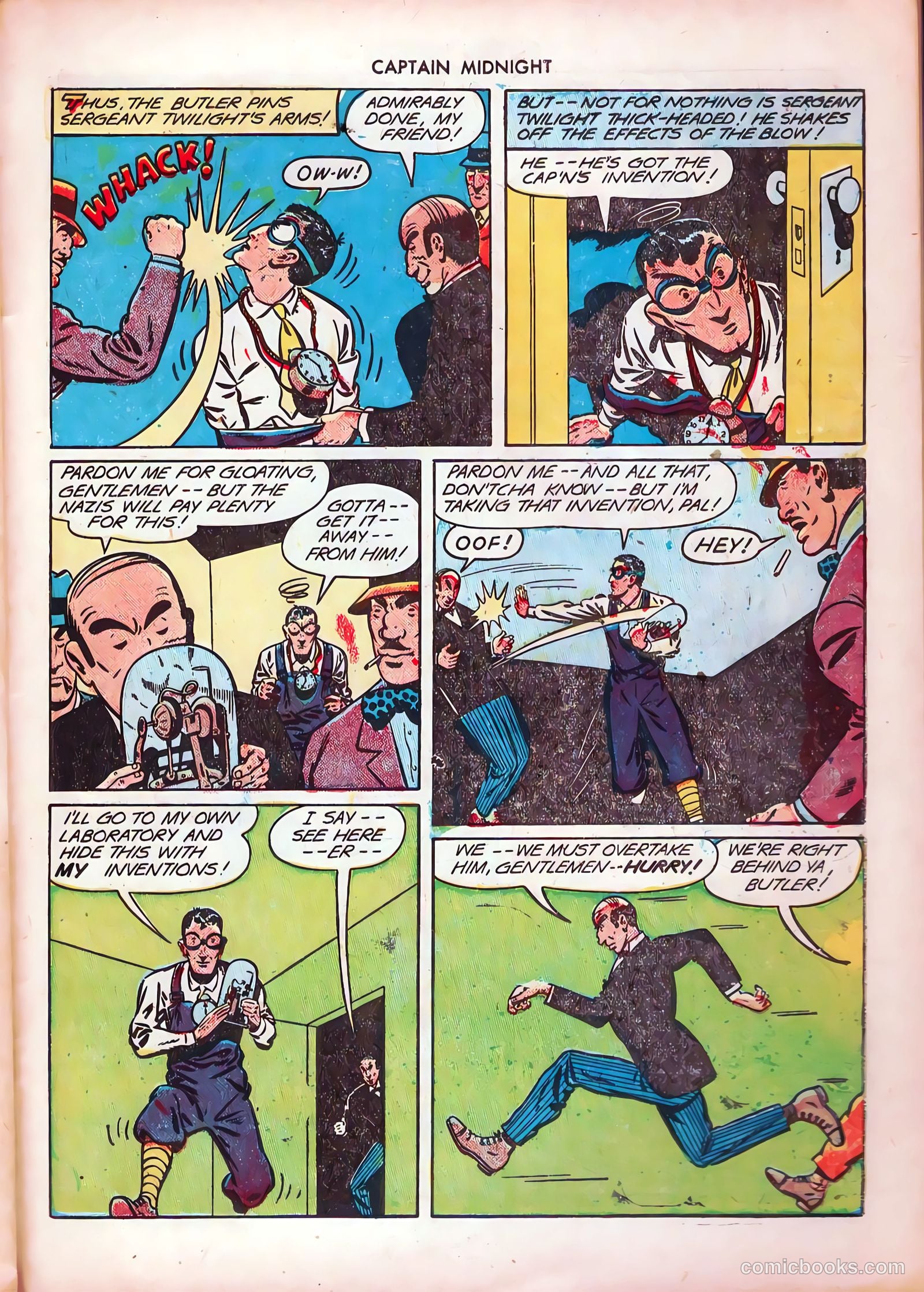 Captain Midnight #16 — page 35 of 52