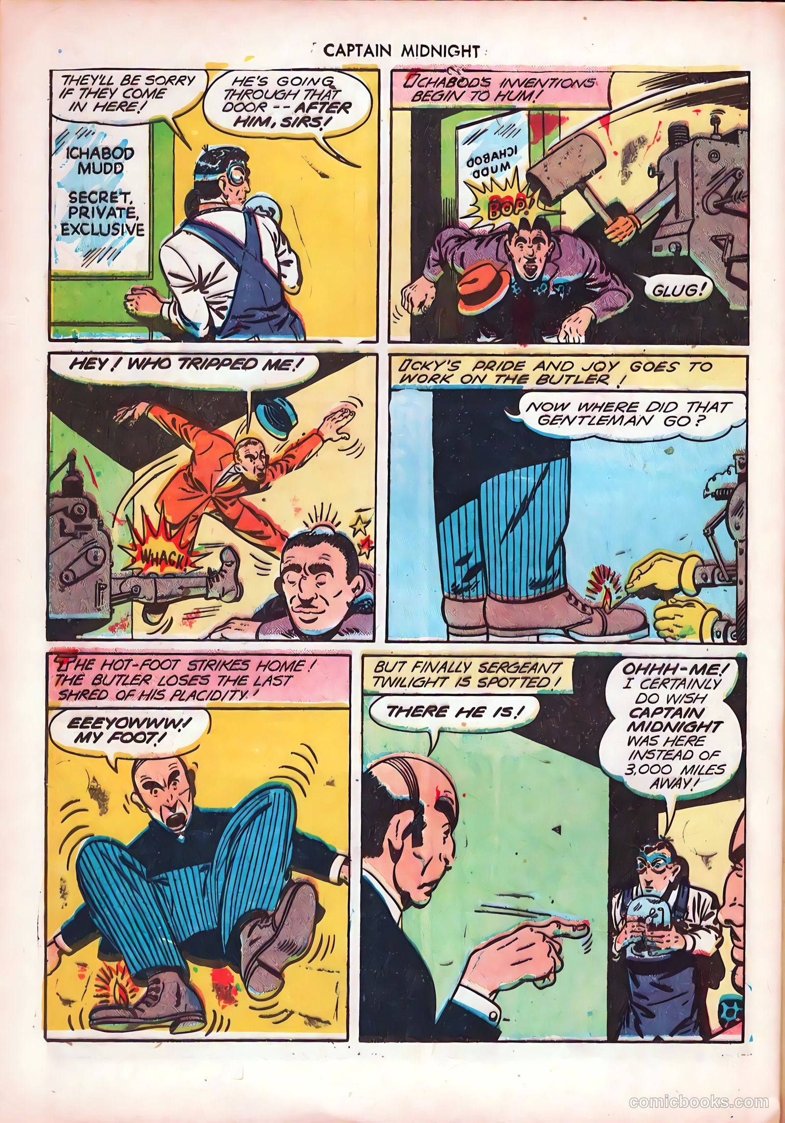 Captain Midnight #16 — page 36 of 52