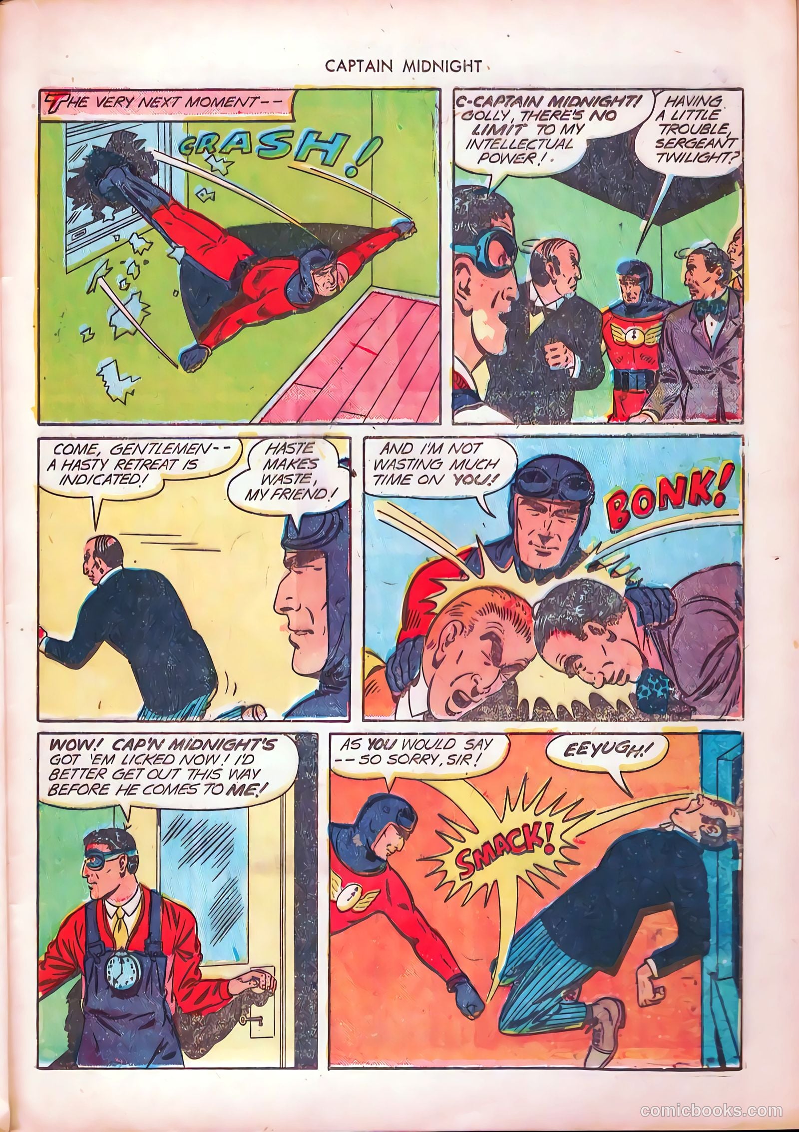 Captain Midnight #16 — page 37 of 52