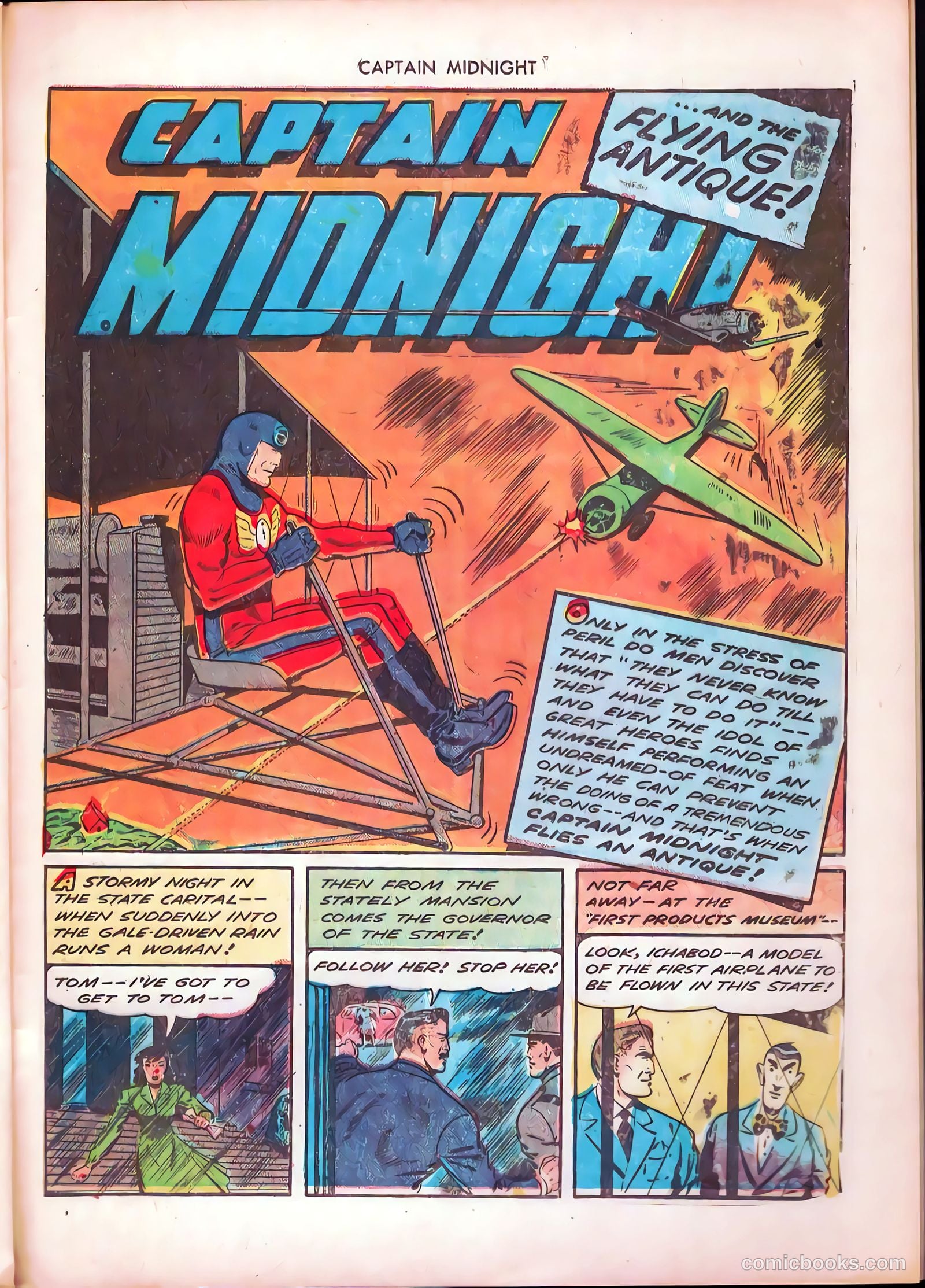 Captain Midnight #16 — page 41 of 52