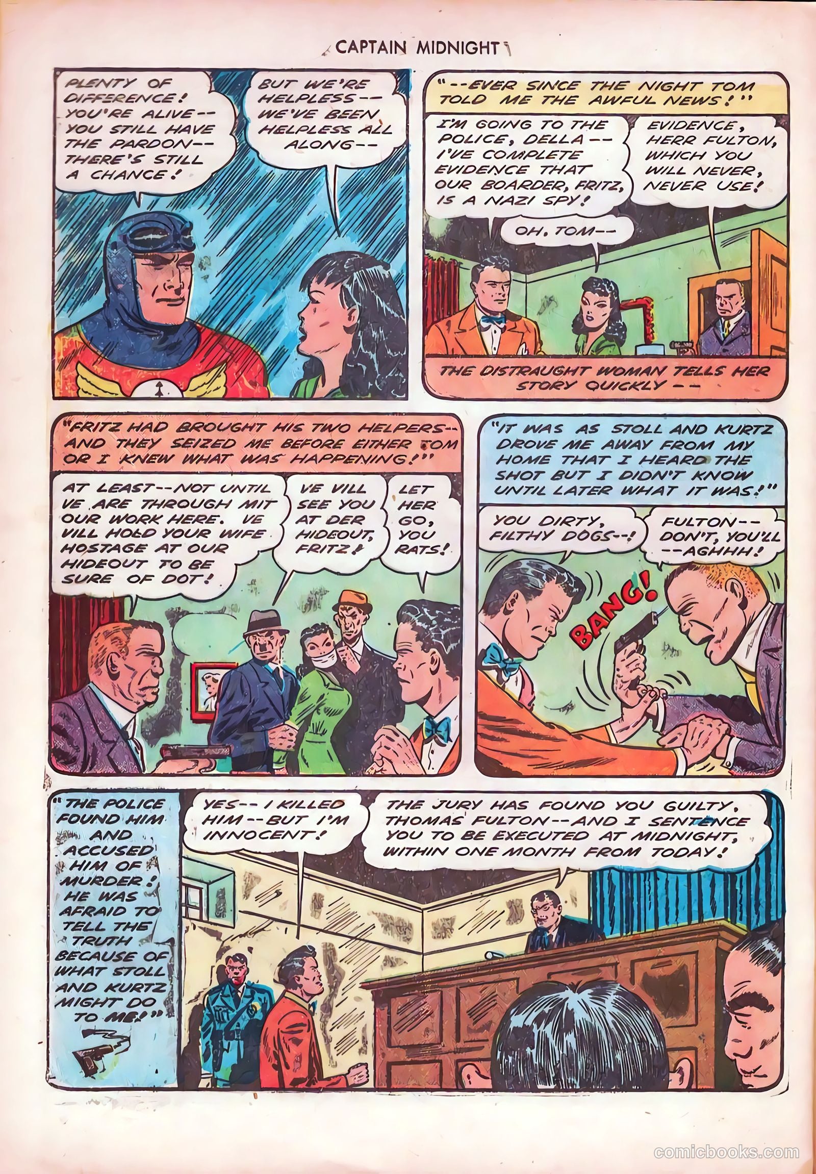 Captain Midnight #16 — page 44 of 52