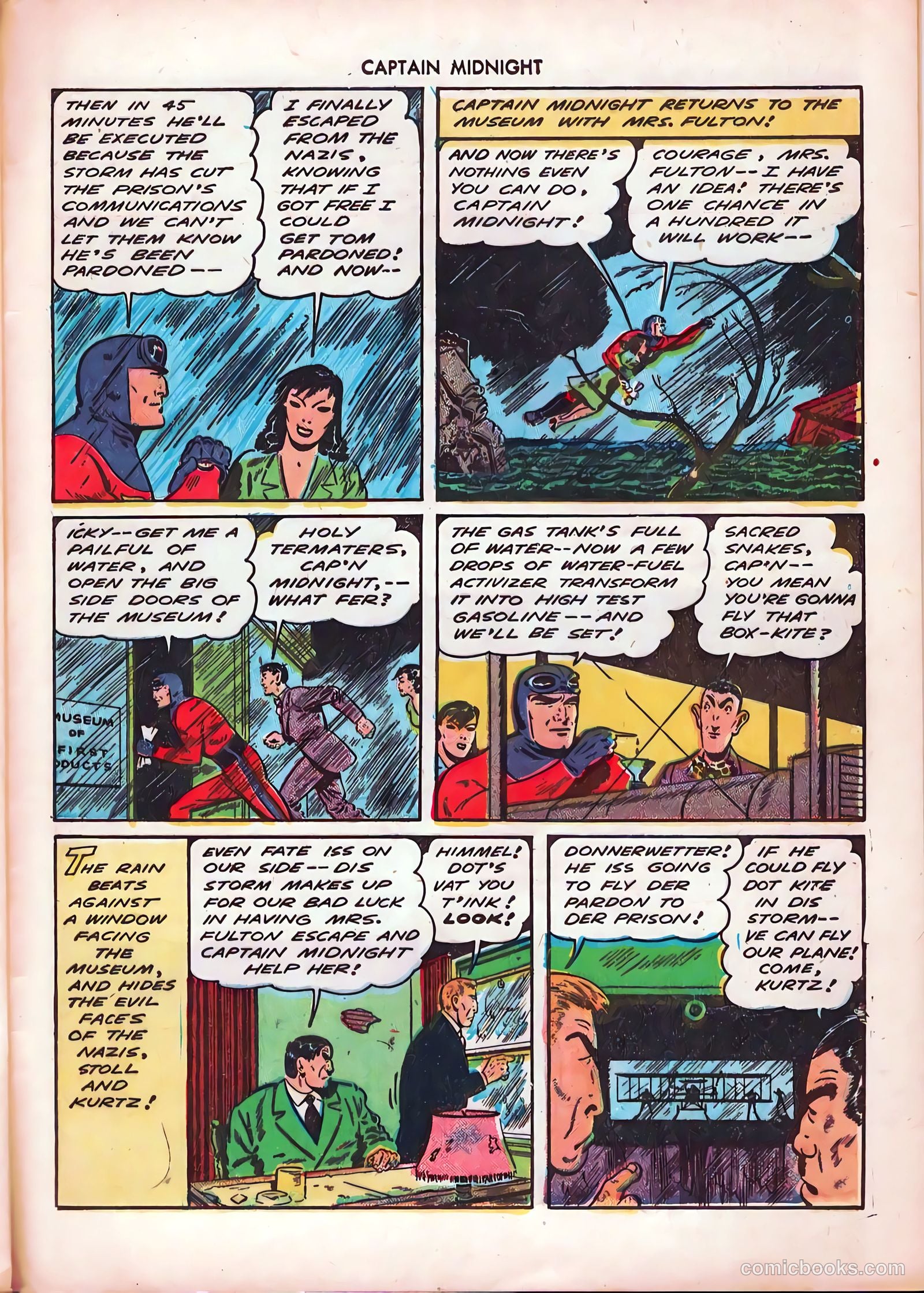 Captain Midnight #16 — page 45 of 52