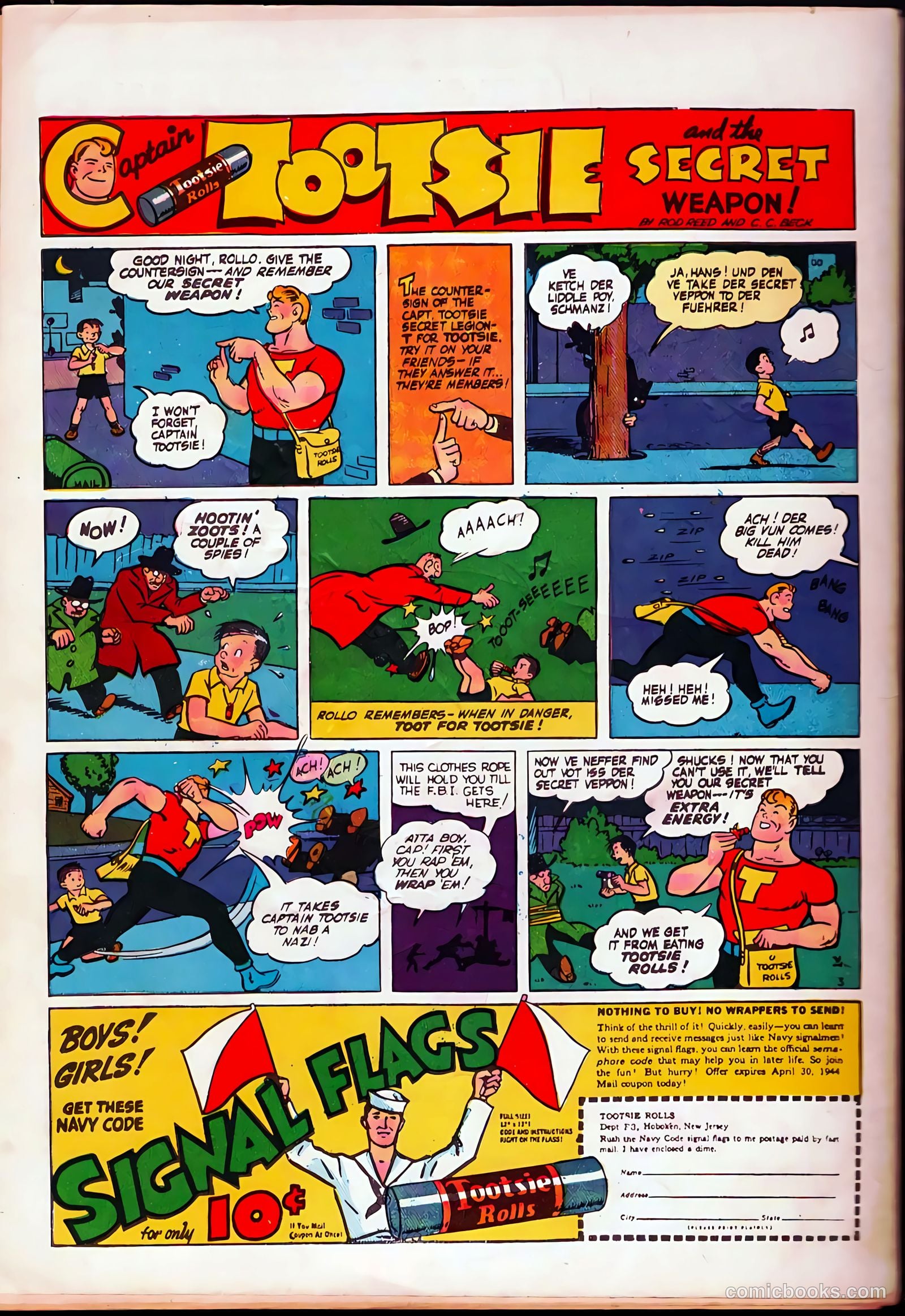 Captain Midnight #16 — page 52 of 52