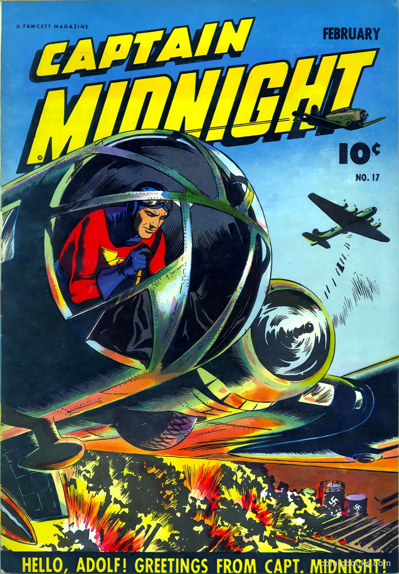 Captain Midnight #17 — page 1 of 52