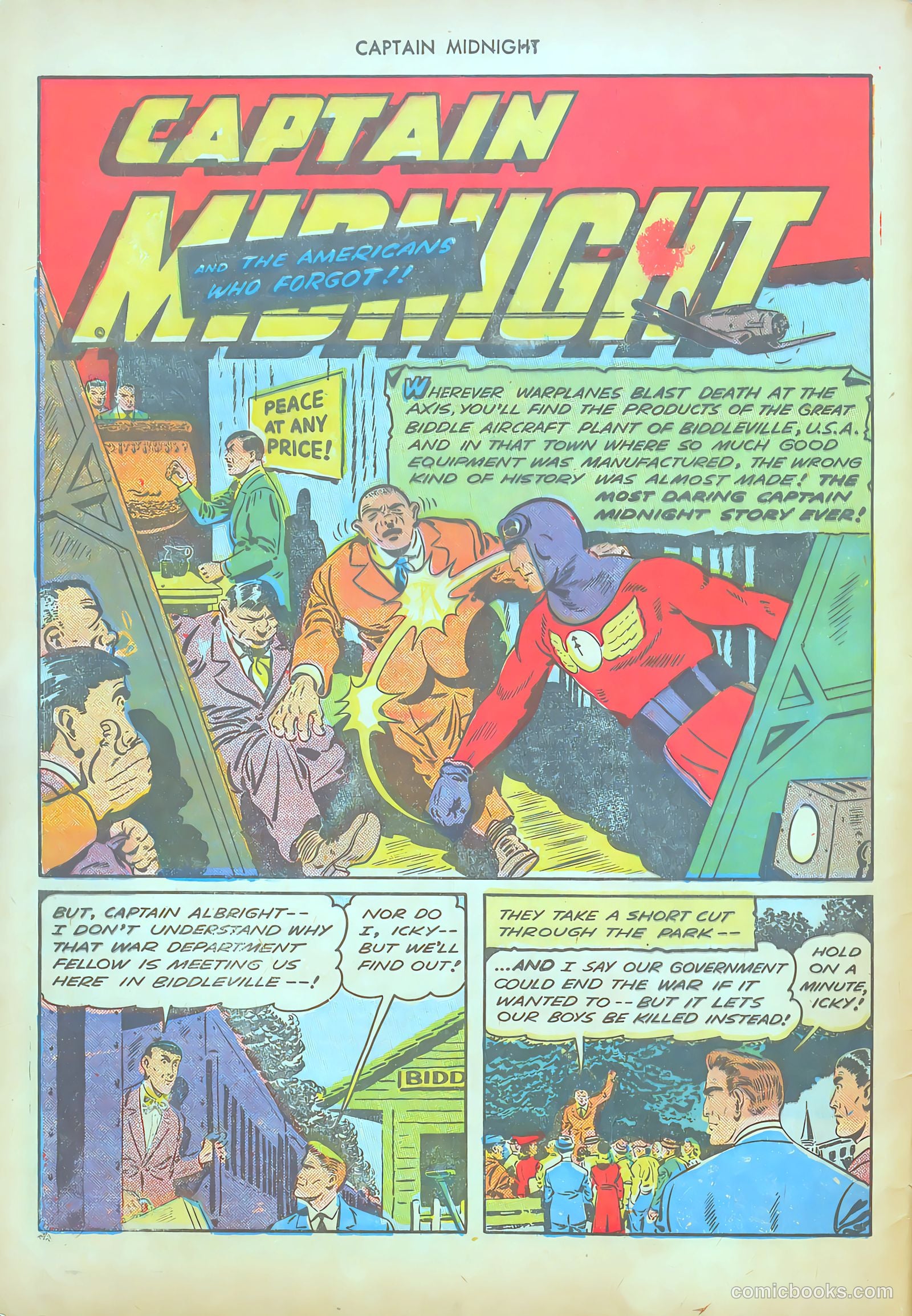 Captain Midnight #17 — page 4 of 52