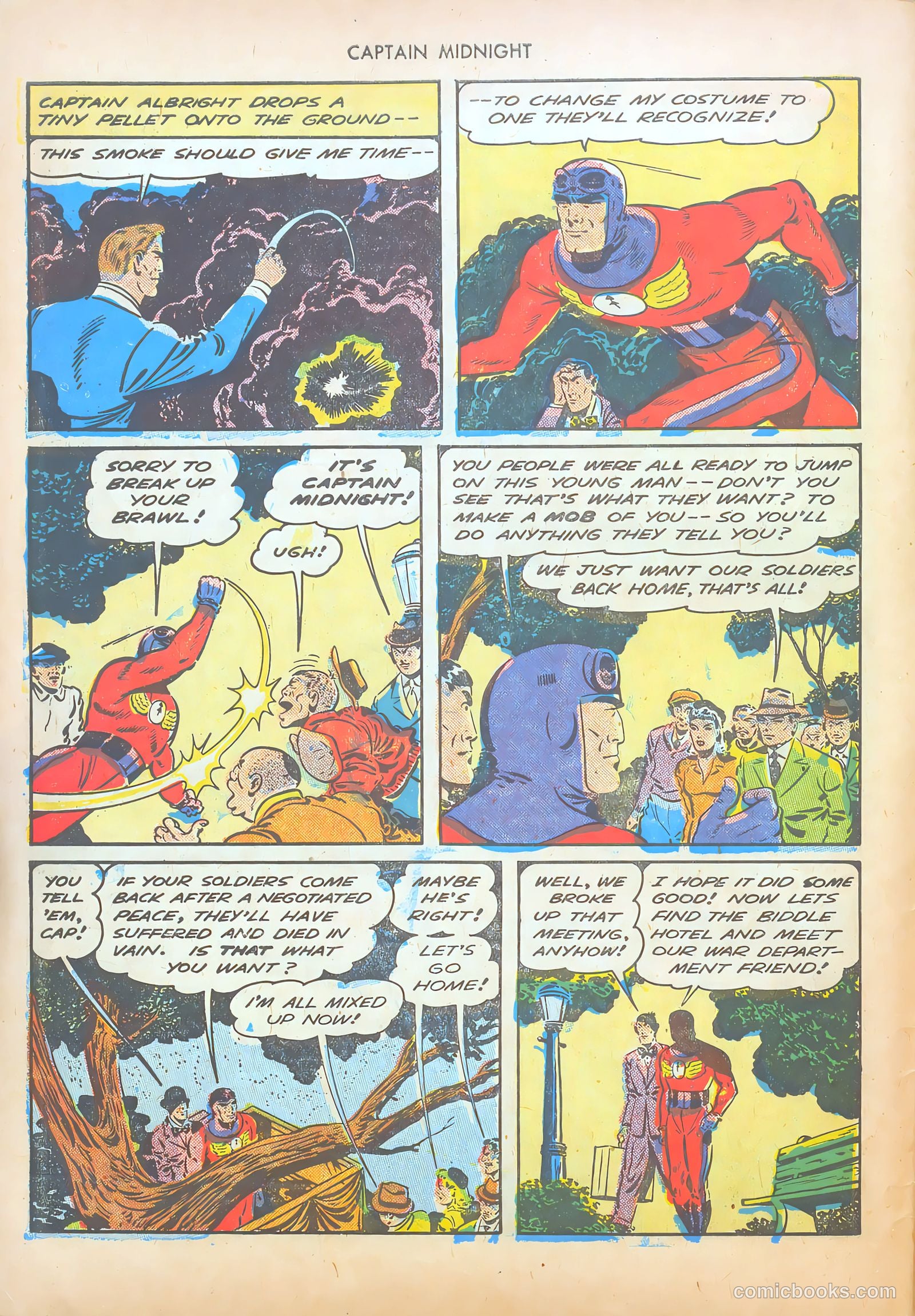 Captain Midnight #17 — page 6 of 52