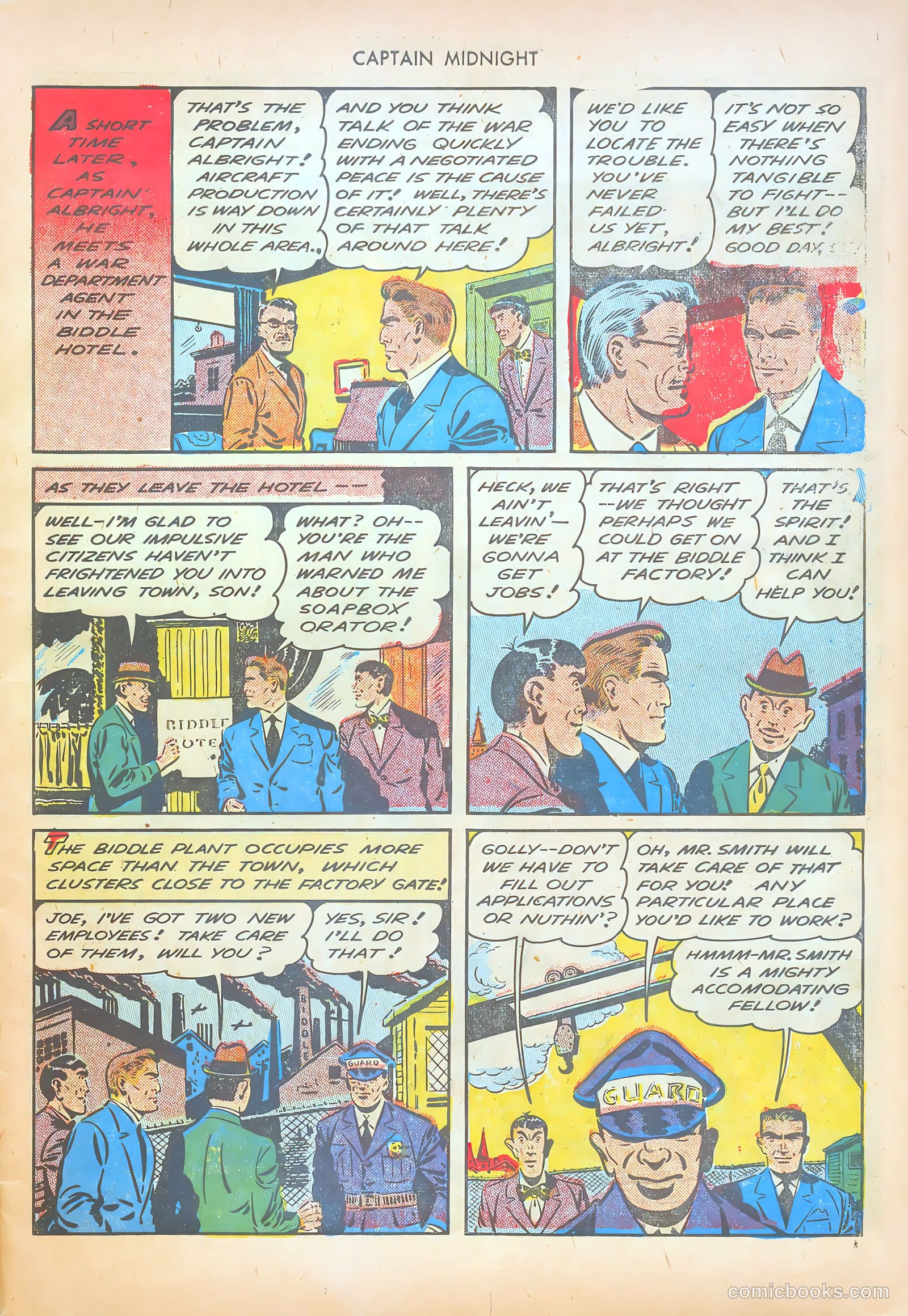 Captain Midnight #17 — page 7 of 52
