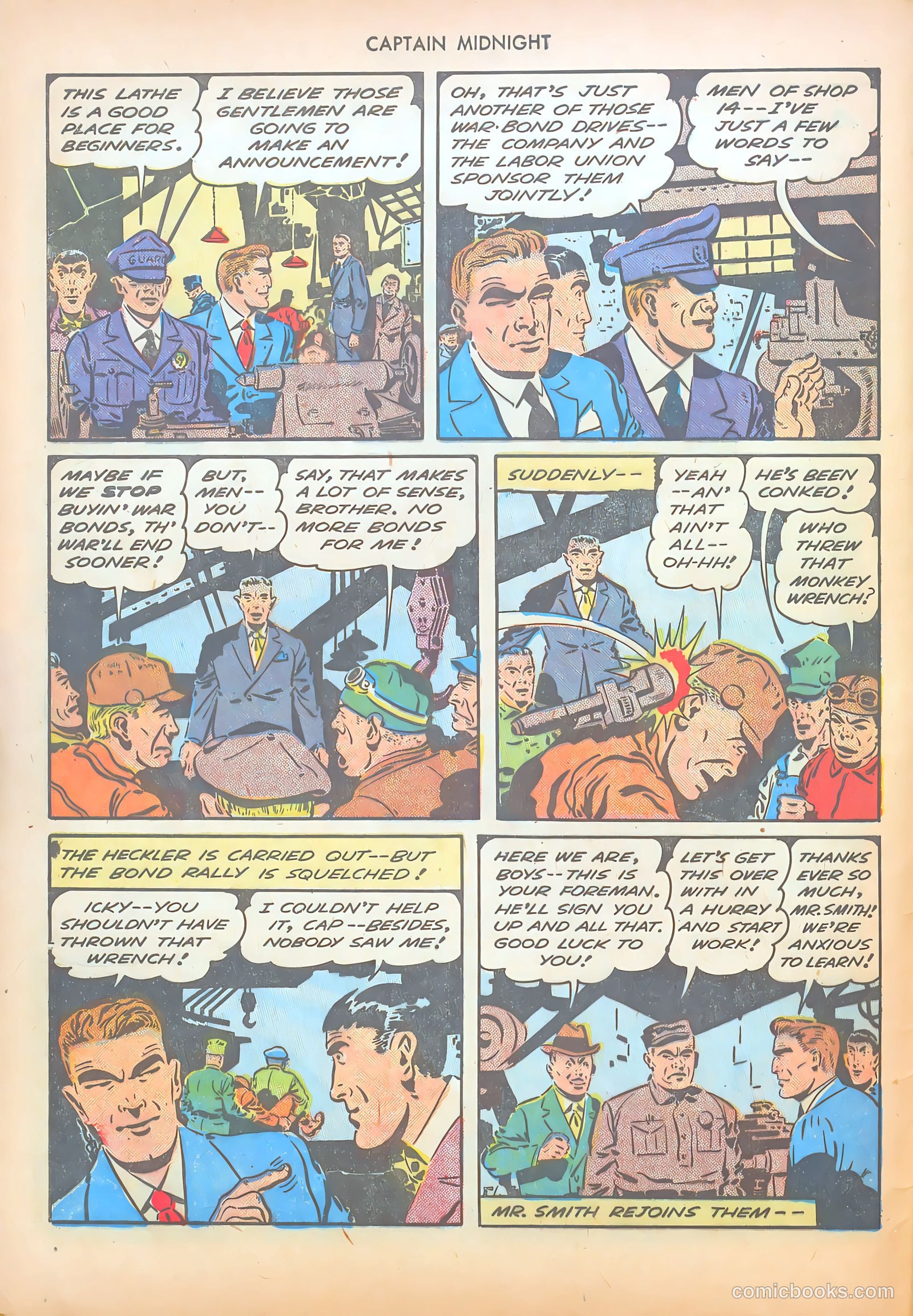 Captain Midnight #17 — page 8 of 52