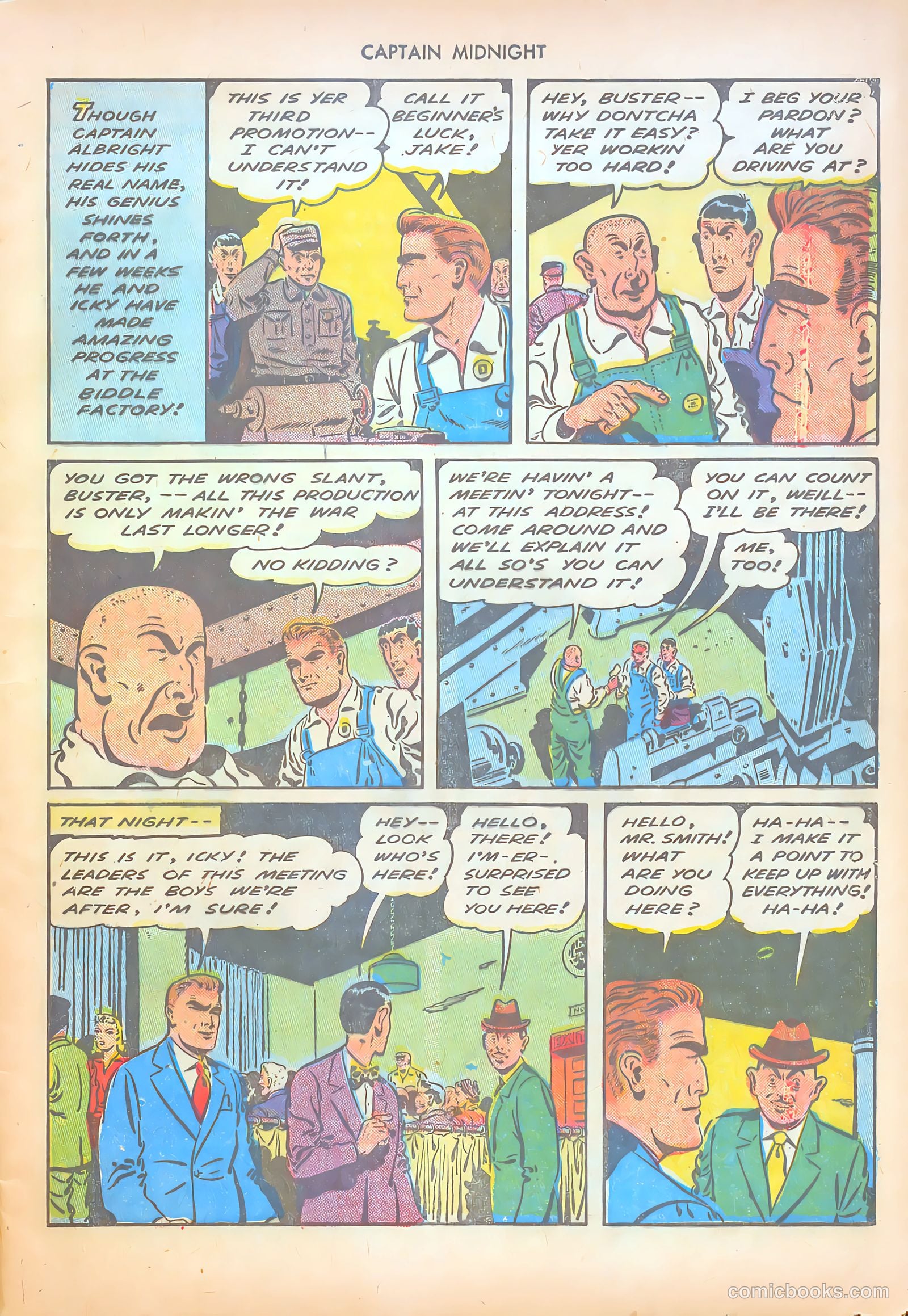 Captain Midnight #17 — page 9 of 52