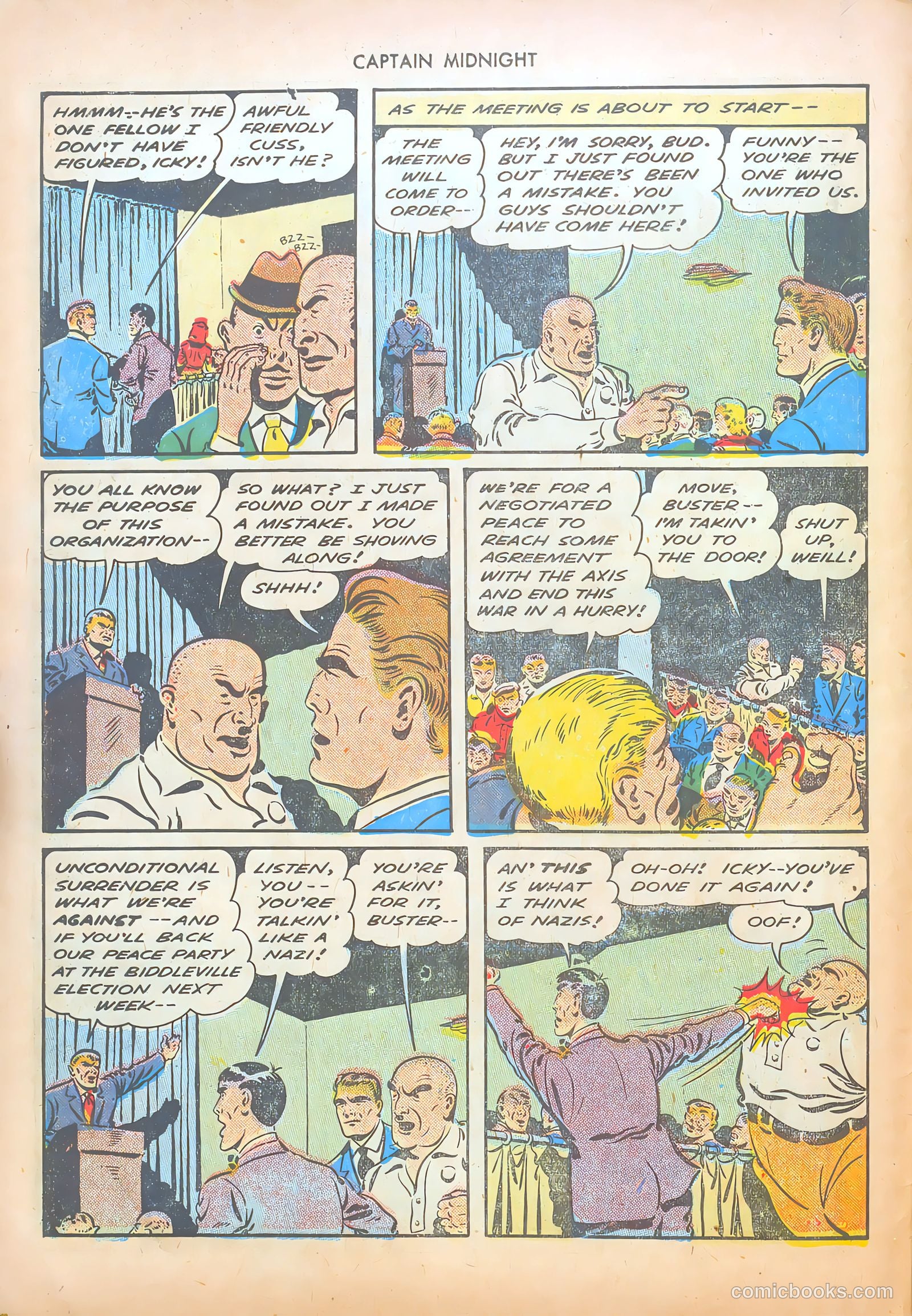 Captain Midnight #17 — page 10 of 52