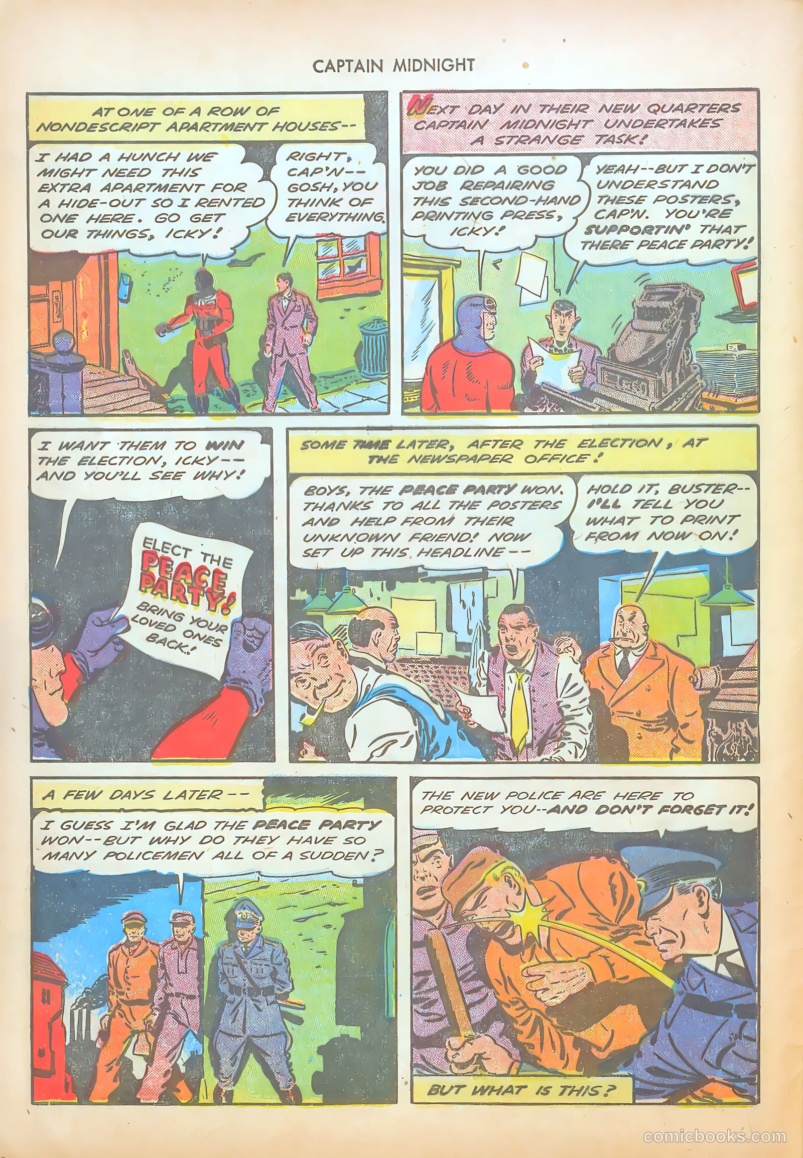Captain Midnight #17 — page 12 of 52