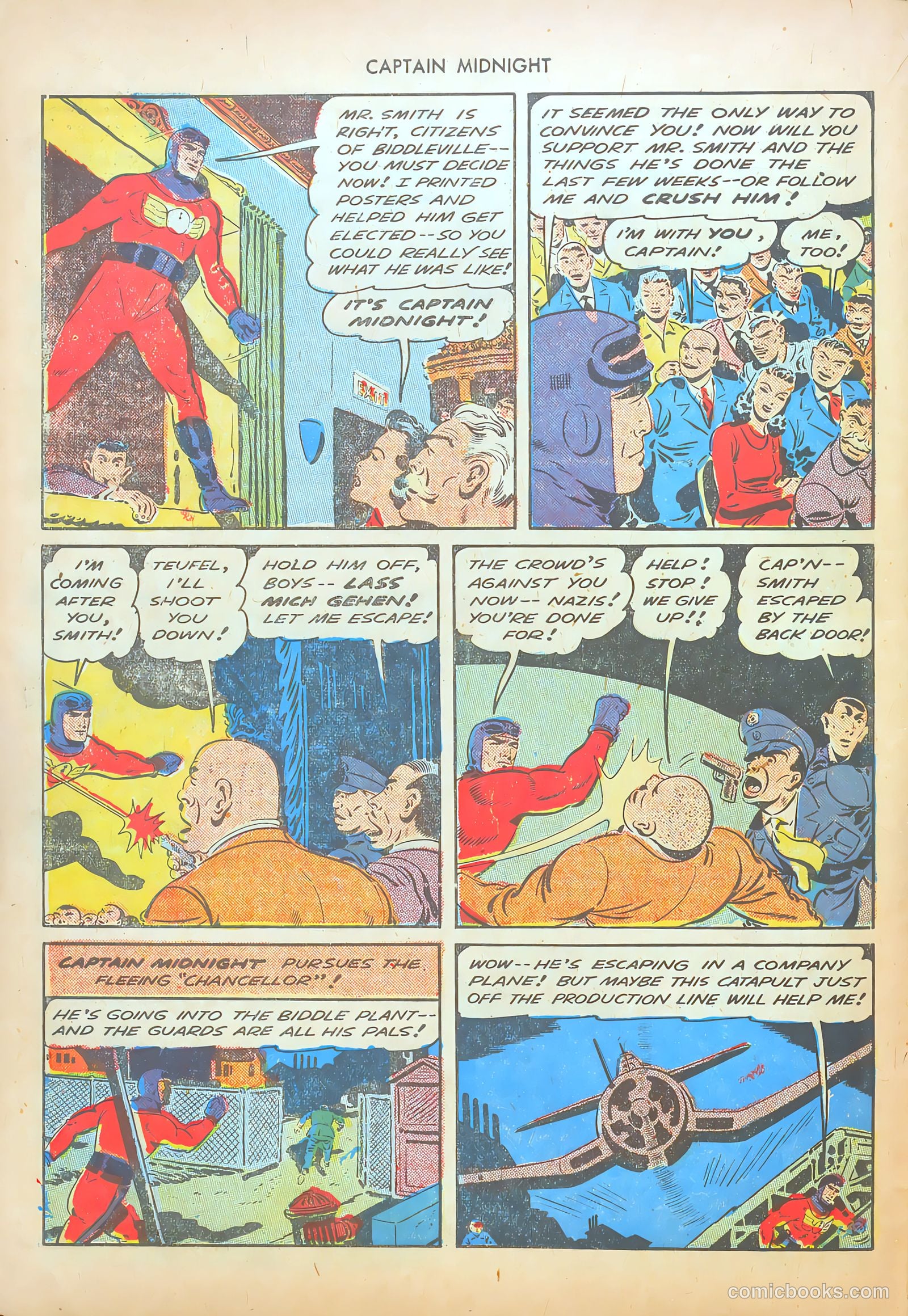 Captain Midnight #17 — page 14 of 52